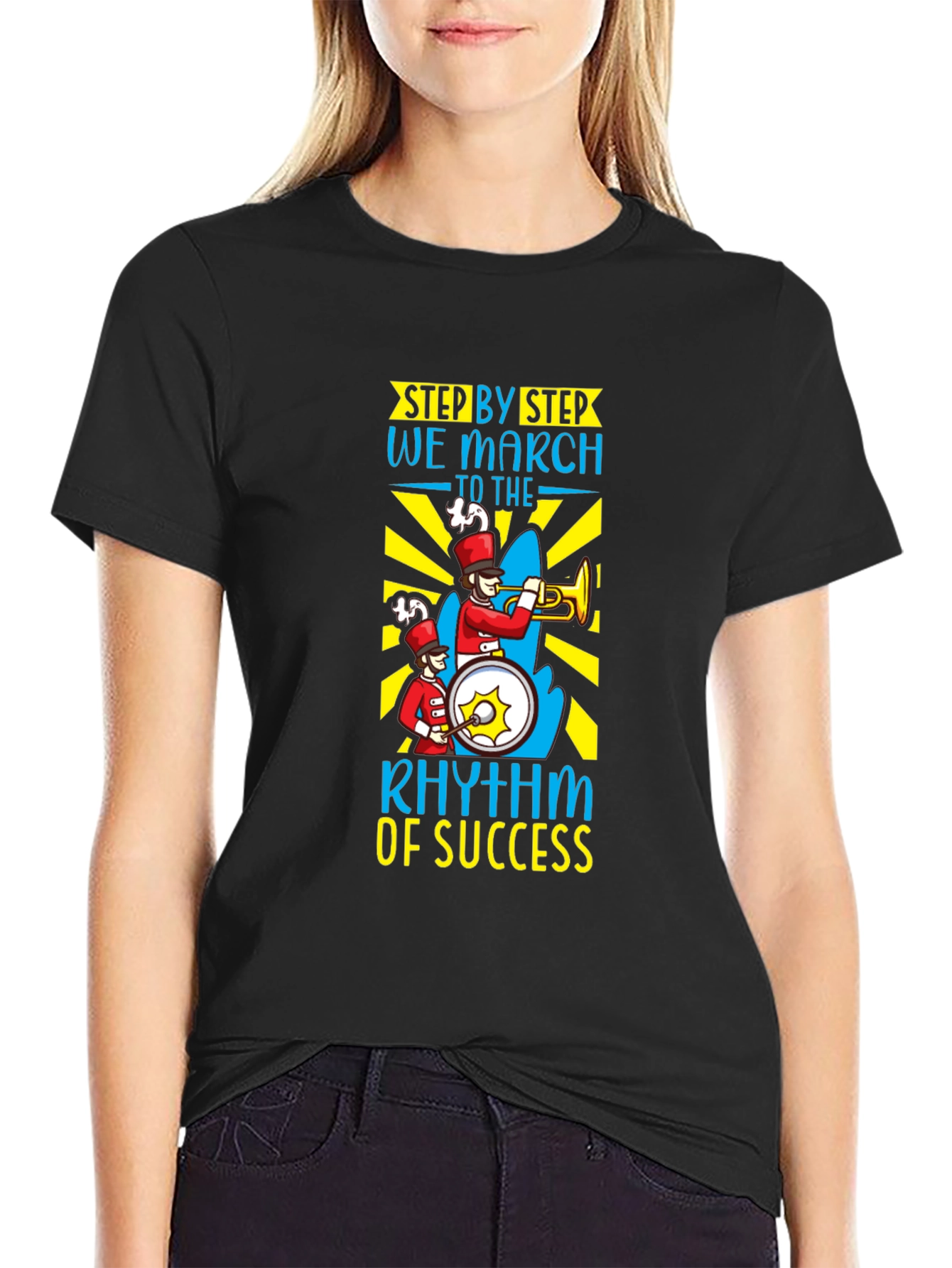 Marching Band Rhythm T-Shirt - Step by Step Success