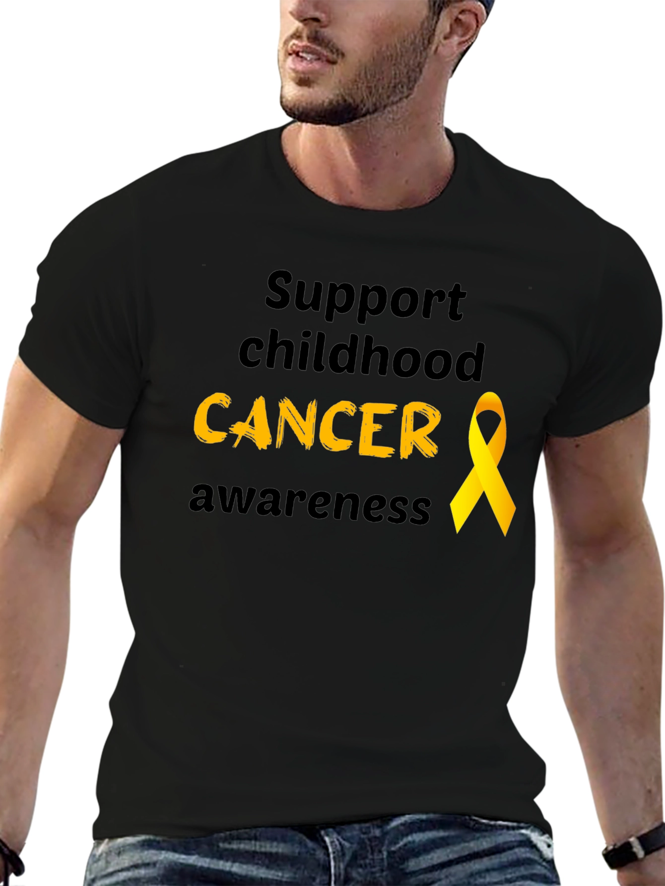Childhood Cancer Awareness Support T-Shirt