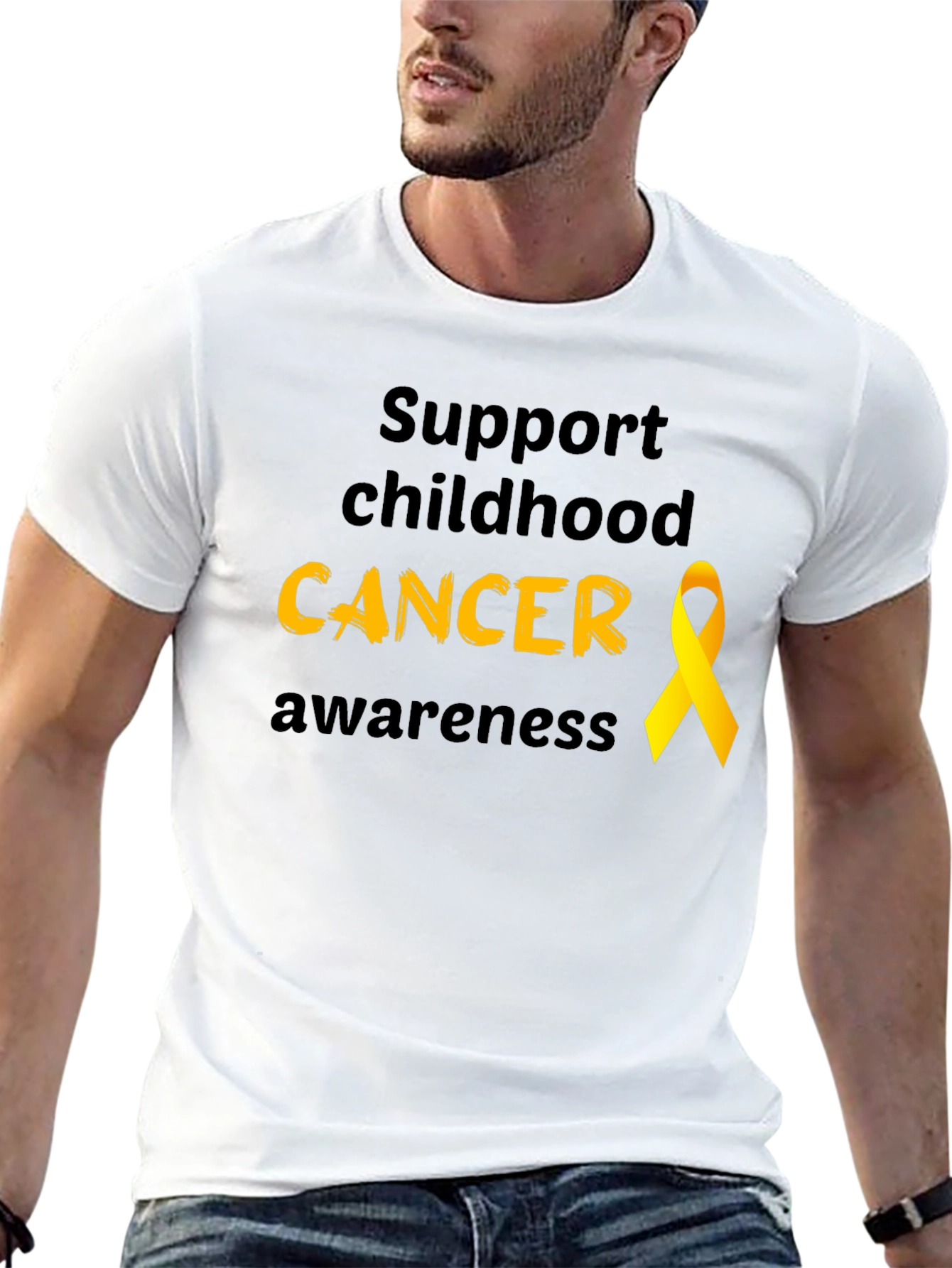 Childhood Cancer Awareness Support T-Shirt