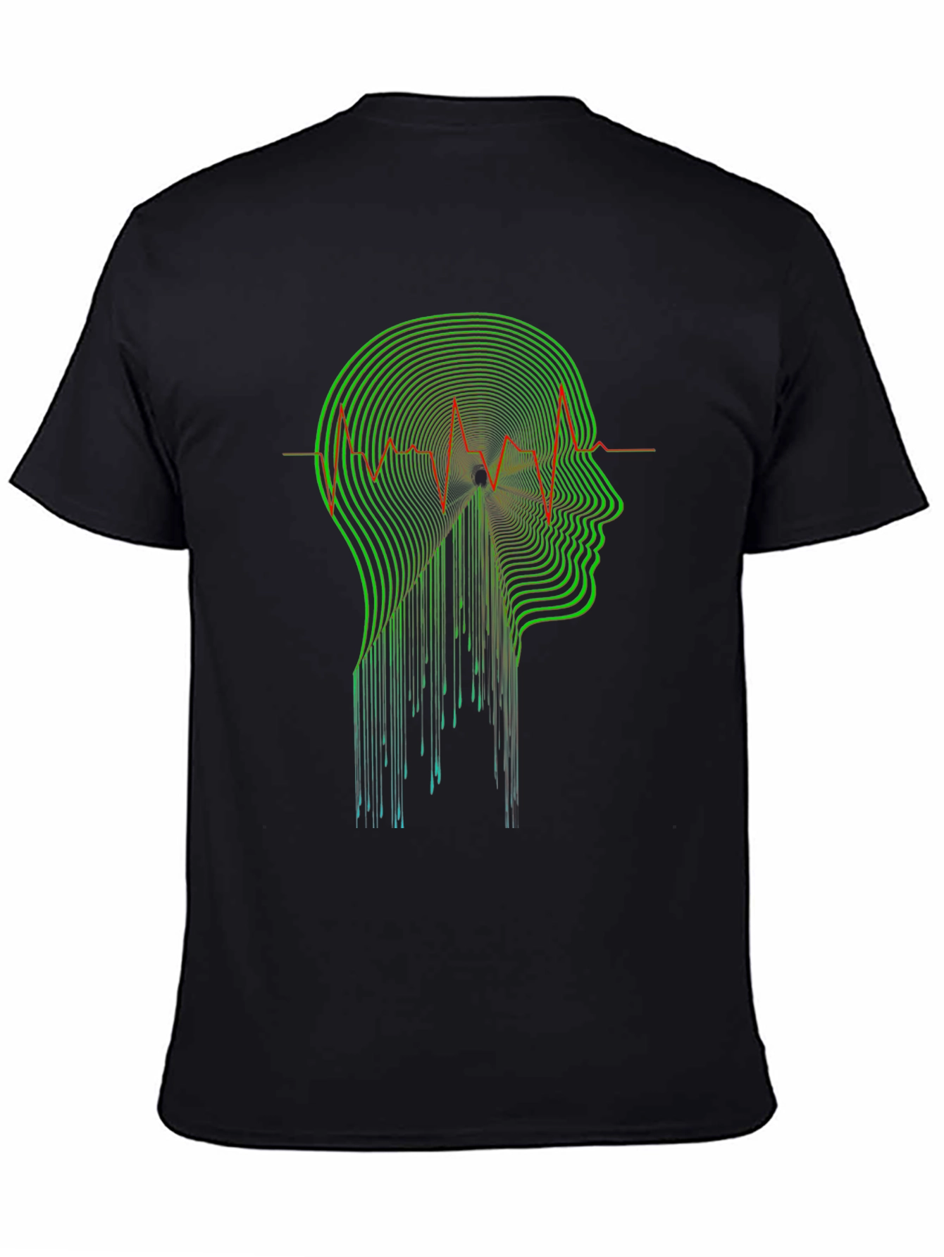 Abstract Head T-Shirt - Modern Artistic Design