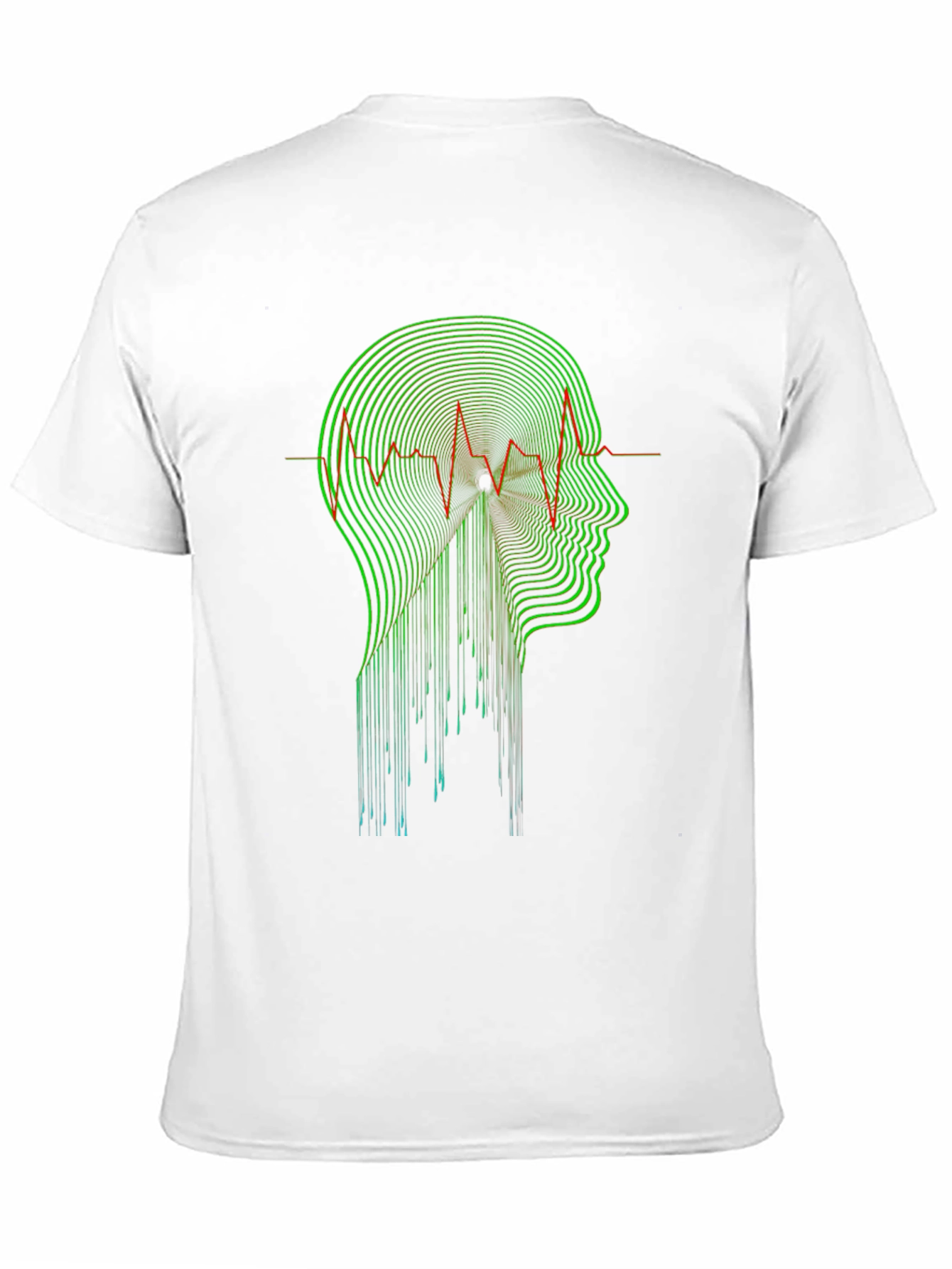 Abstract Head T-Shirt - Modern Artistic Design