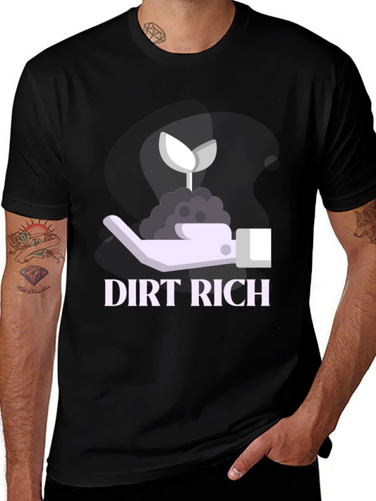 Dirt Rich Graphic T-Shirt - Sustainable Style