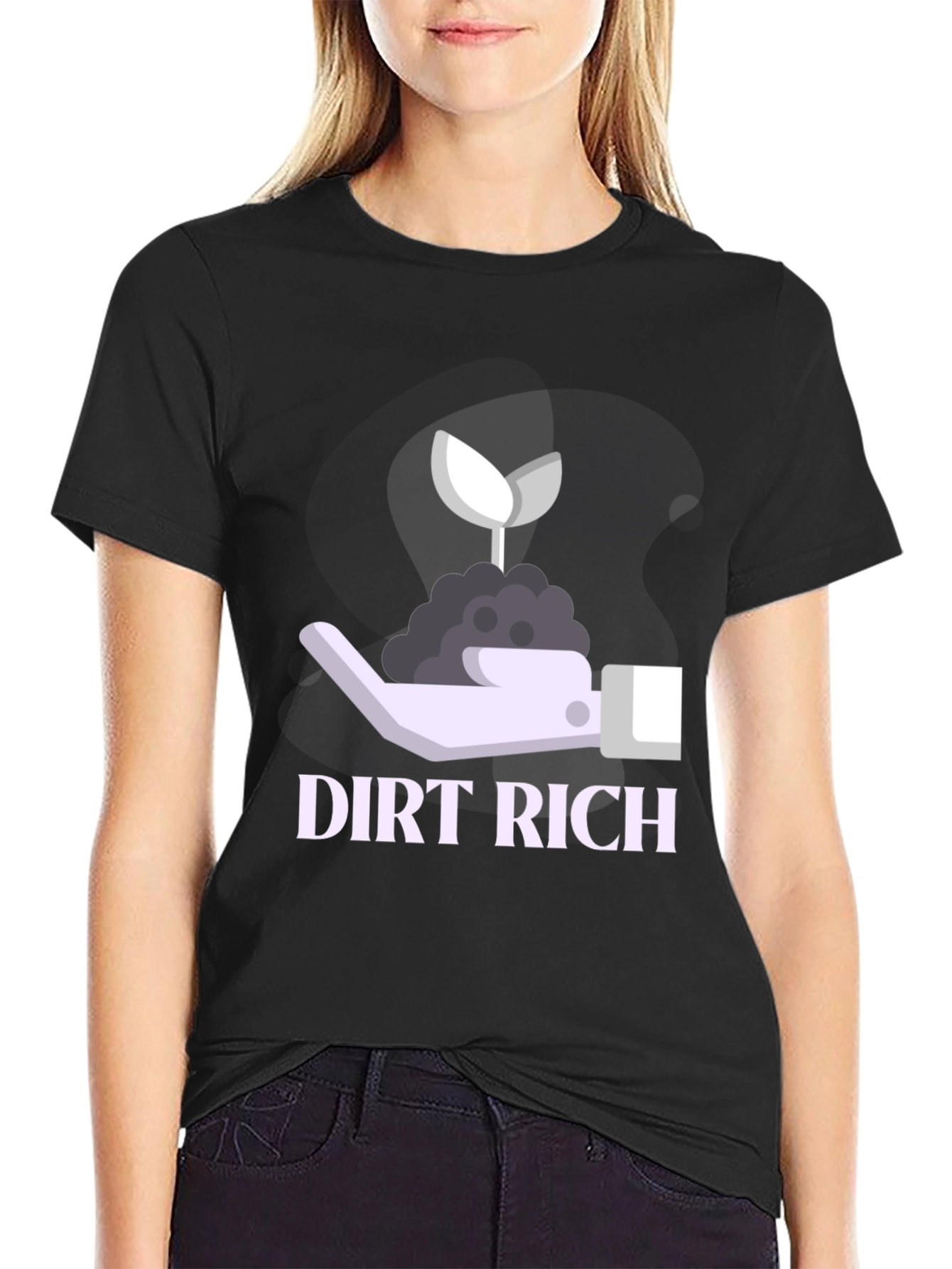 Dirt Rich Graphic T-Shirt - Sustainable Style