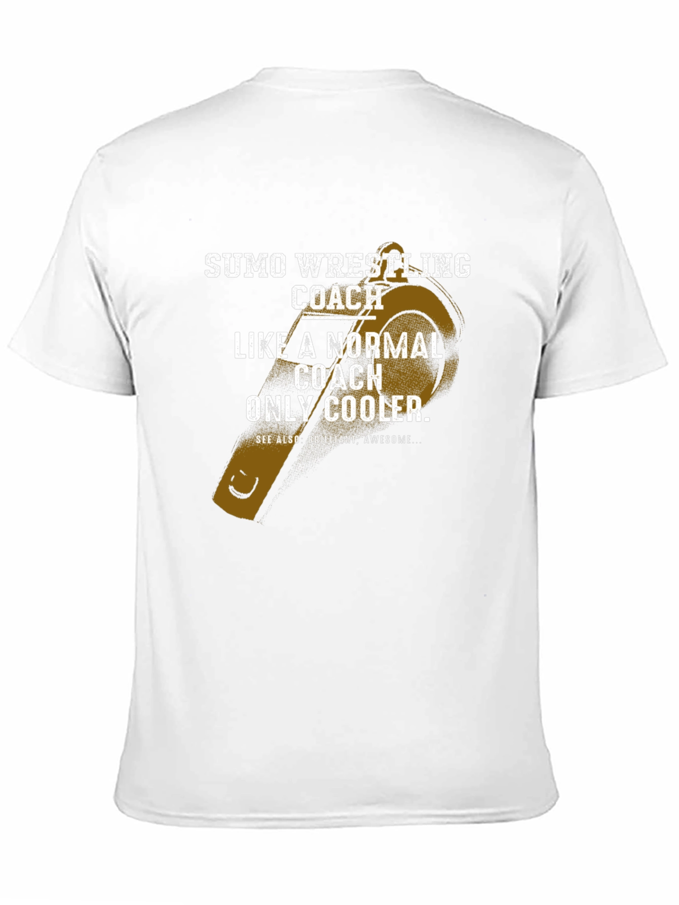 Sumo Wrestling Coach Graphic T-Shirt