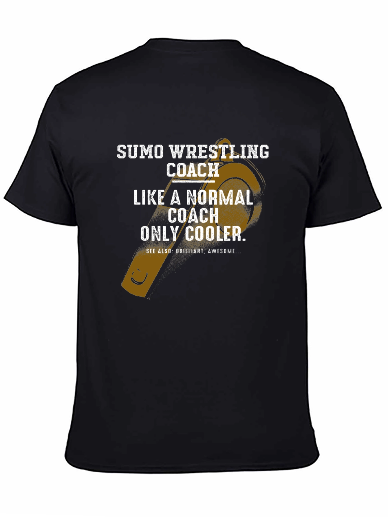 Sumo Wrestling Coach Graphic T-Shirt