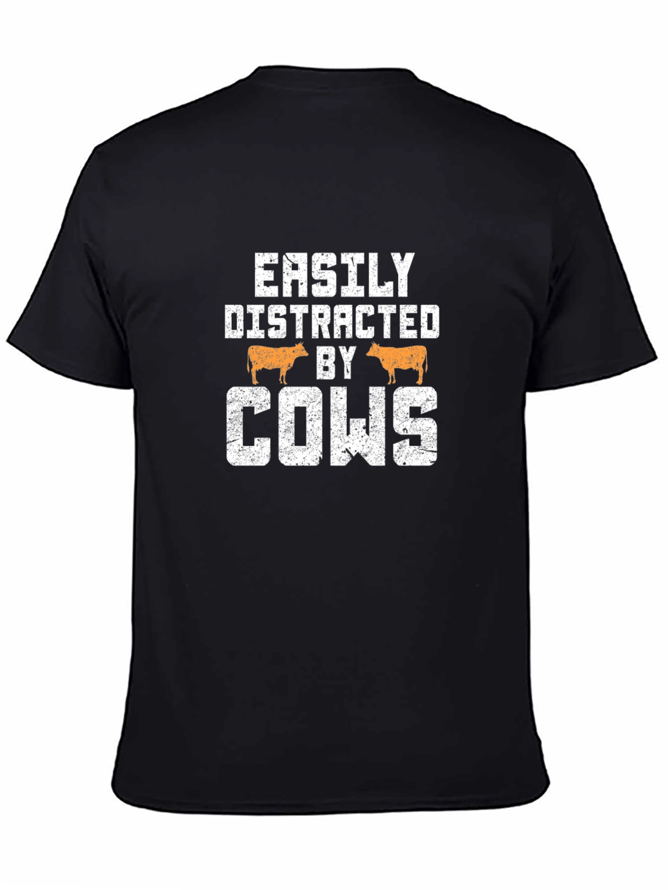 Easily Distracted By Cows Graphic Tee
