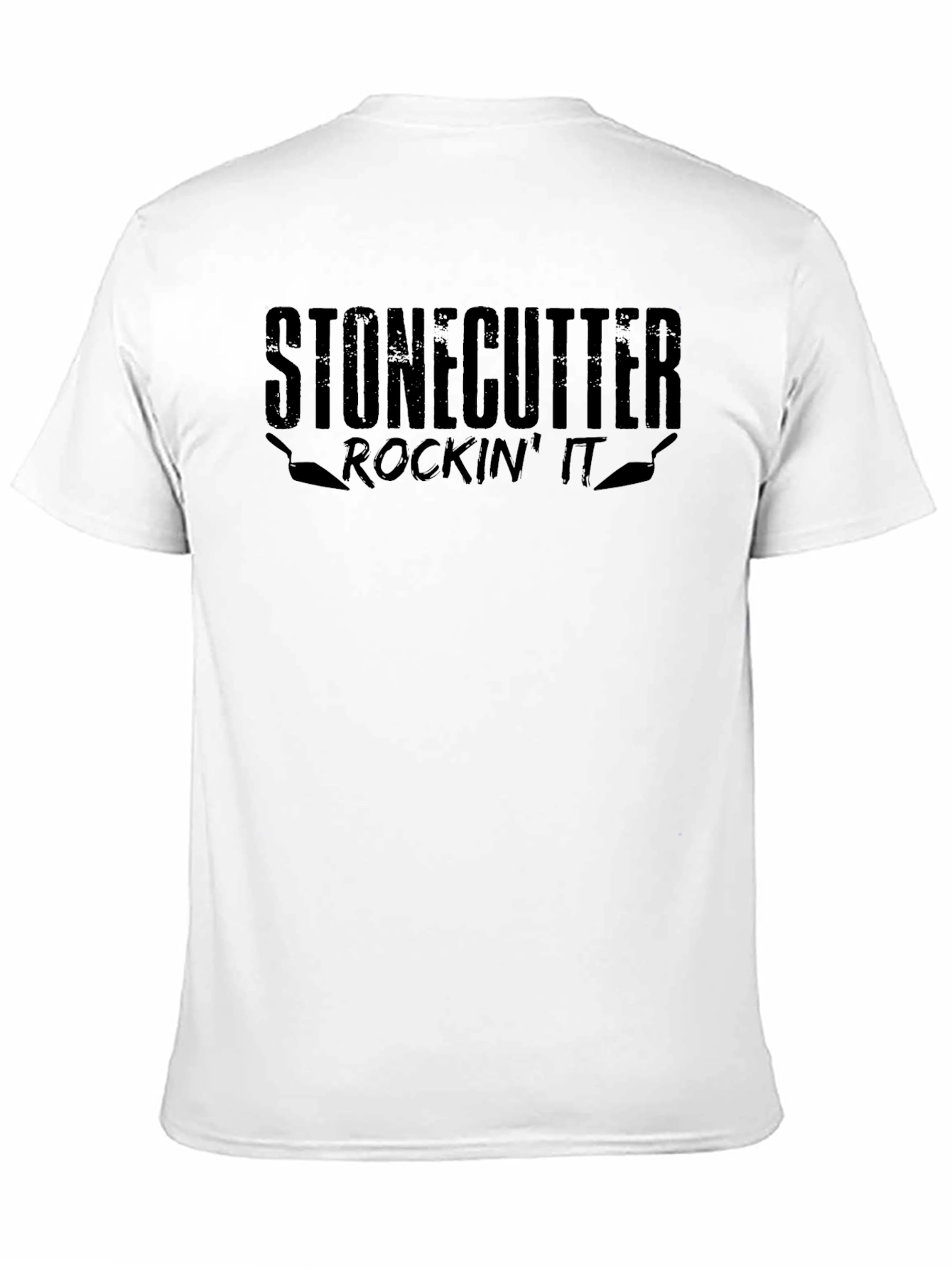 Stoncutter Rockin It Mens Black Graphic T-Shirt