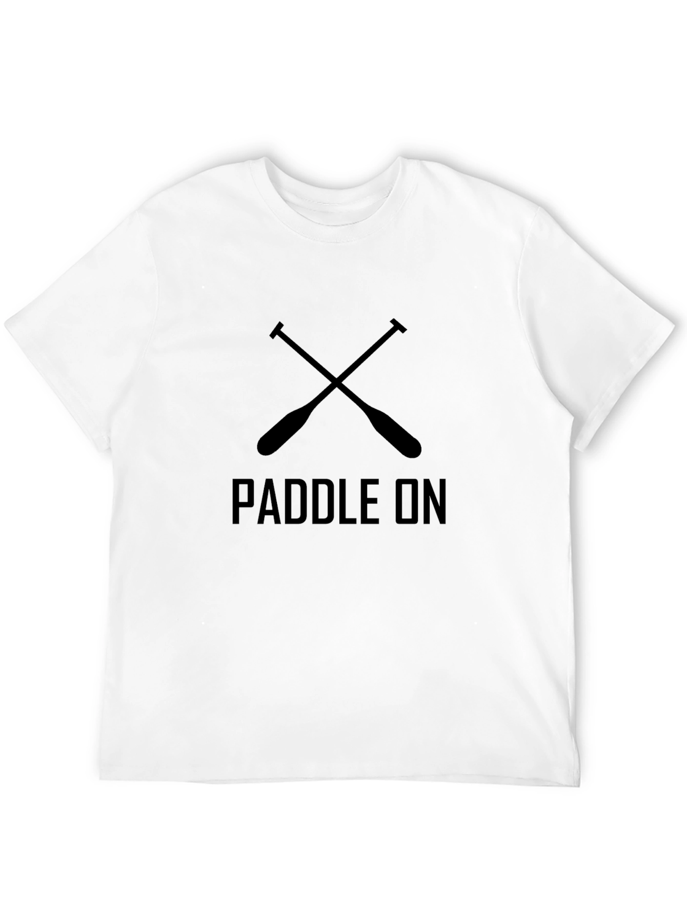 Paddle On Graphic Tee - Black