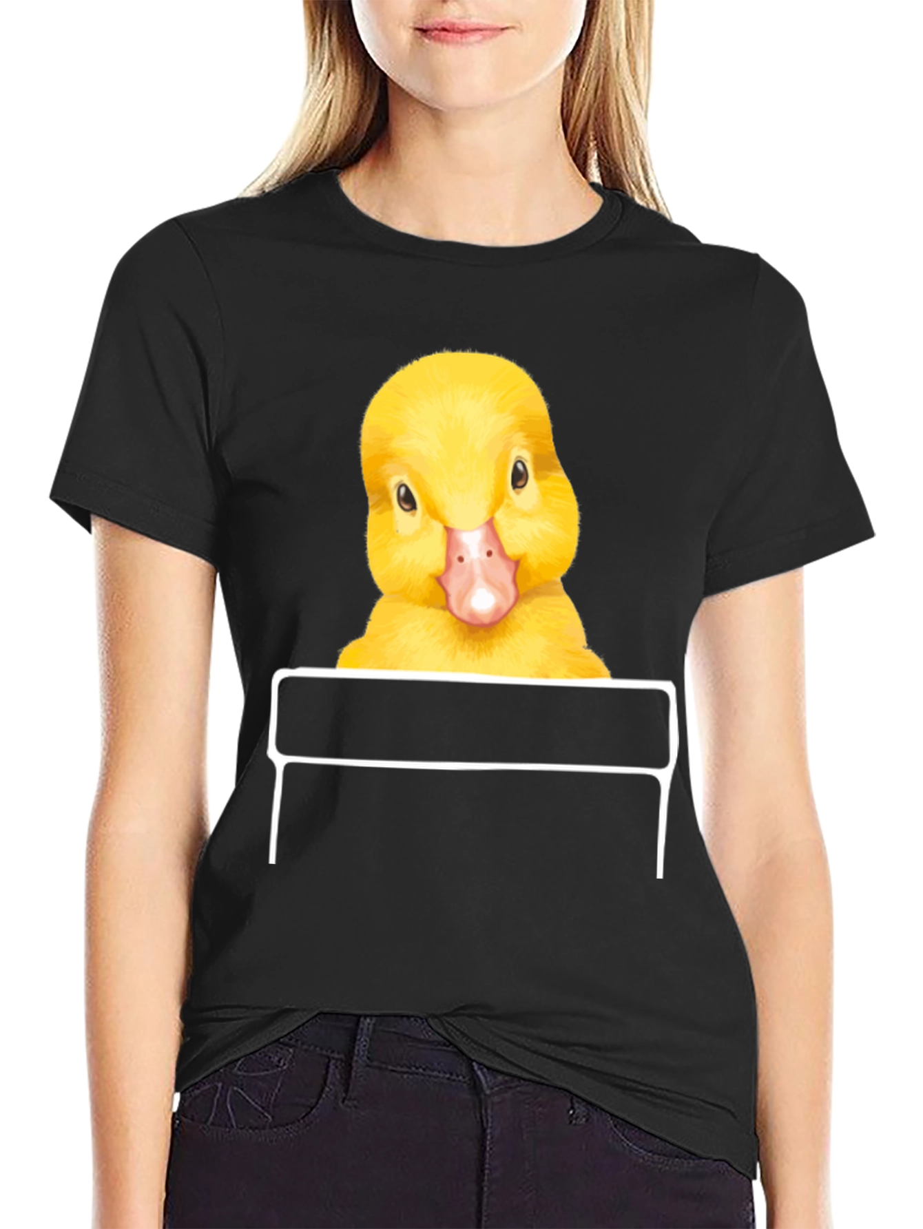 Duckling Pocket Print T-Shirt