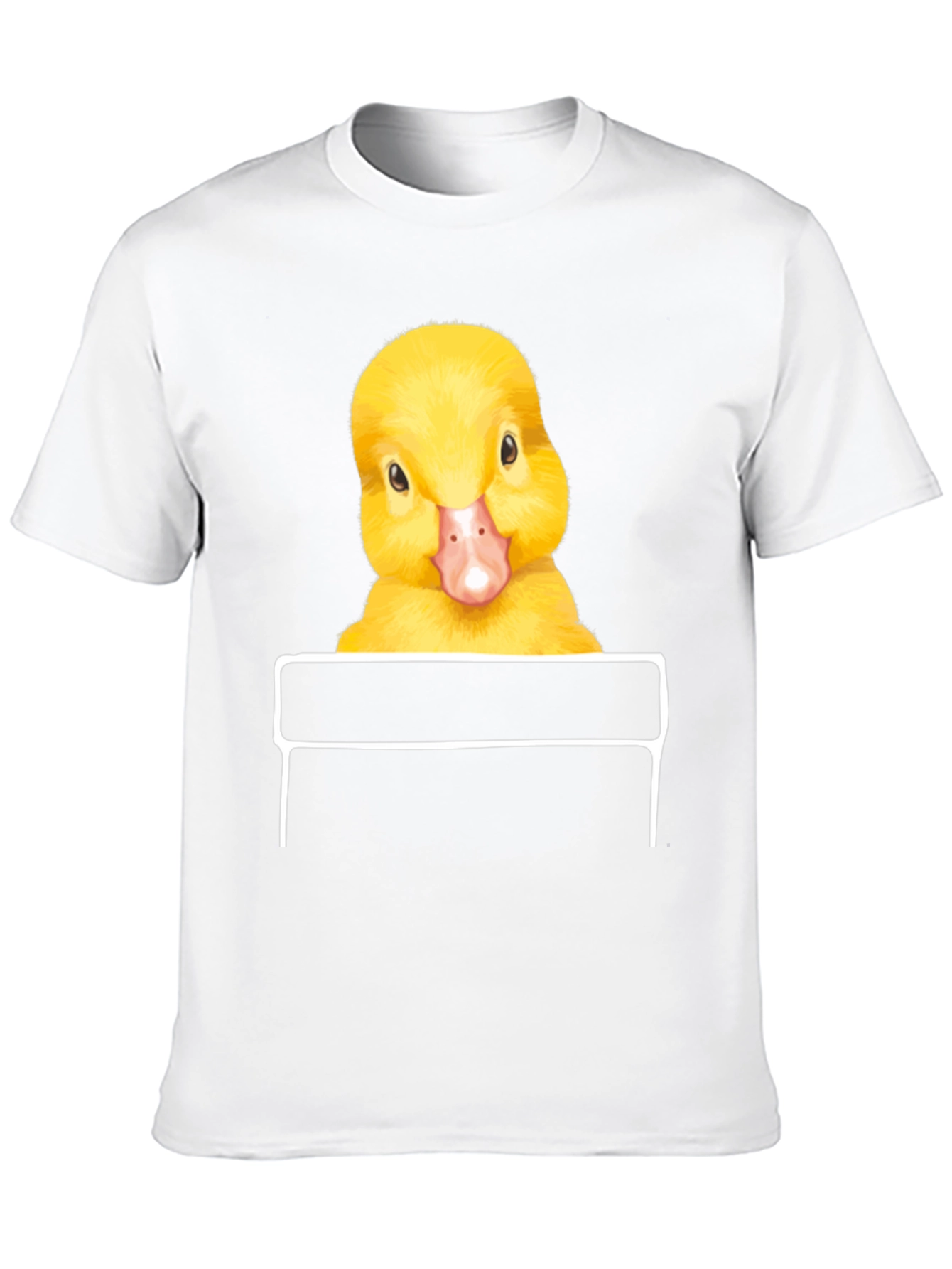 Duckling Pocket Print T-Shirt