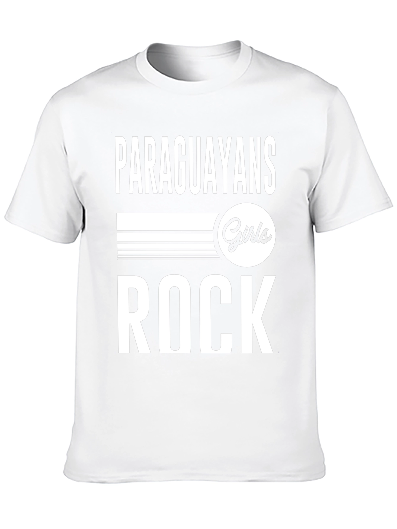Paraguayans Girls Rock T-Shirt - Black Graphic Tee