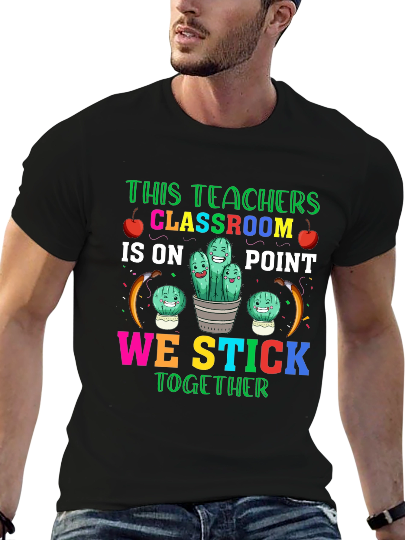 Teacher Classroom Cactus T-Shirt