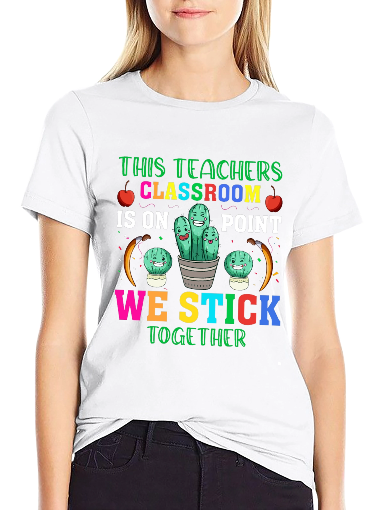 Teacher Classroom Cactus T-Shirt
