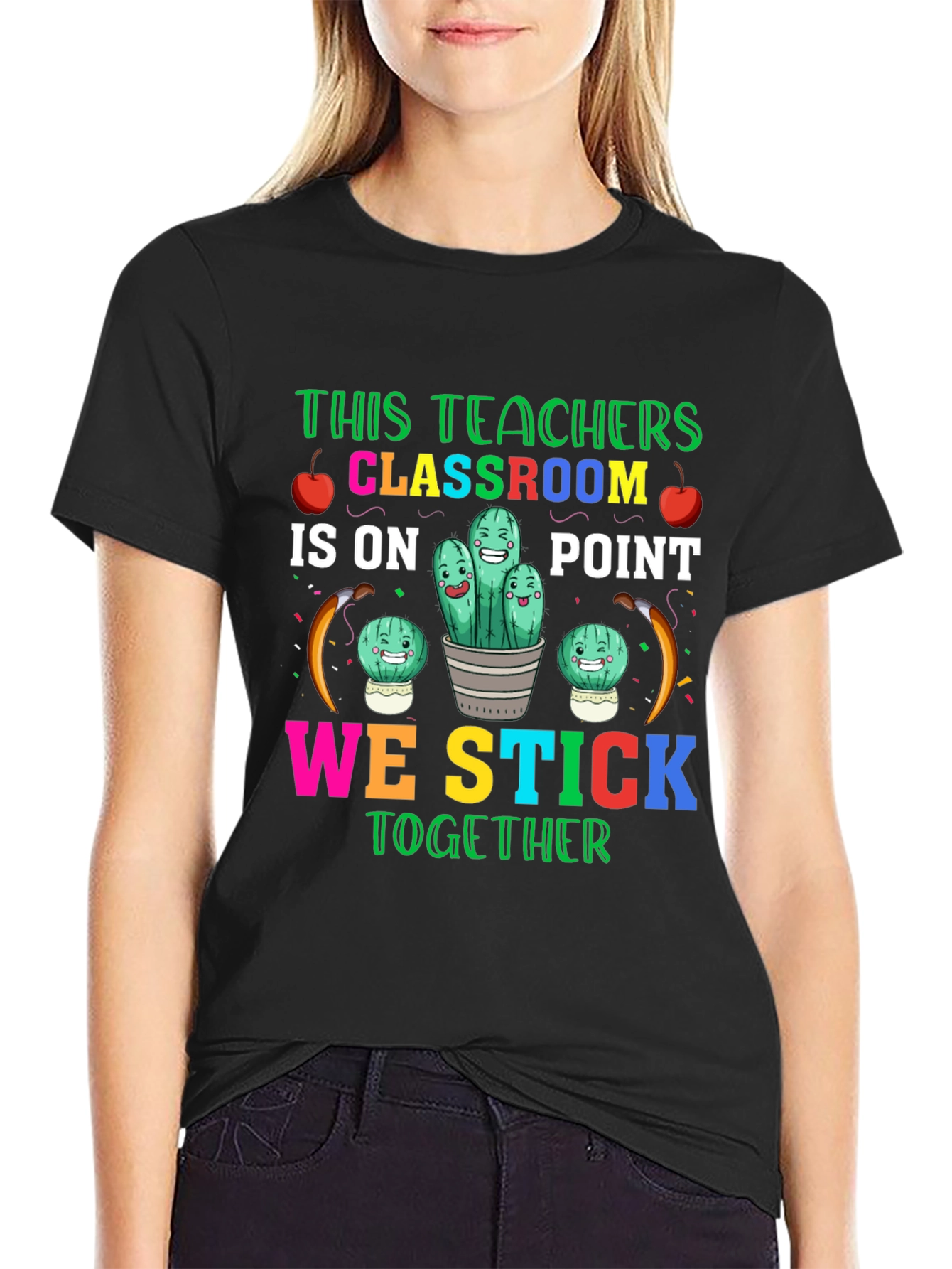 Teacher Classroom Cactus T-Shirt