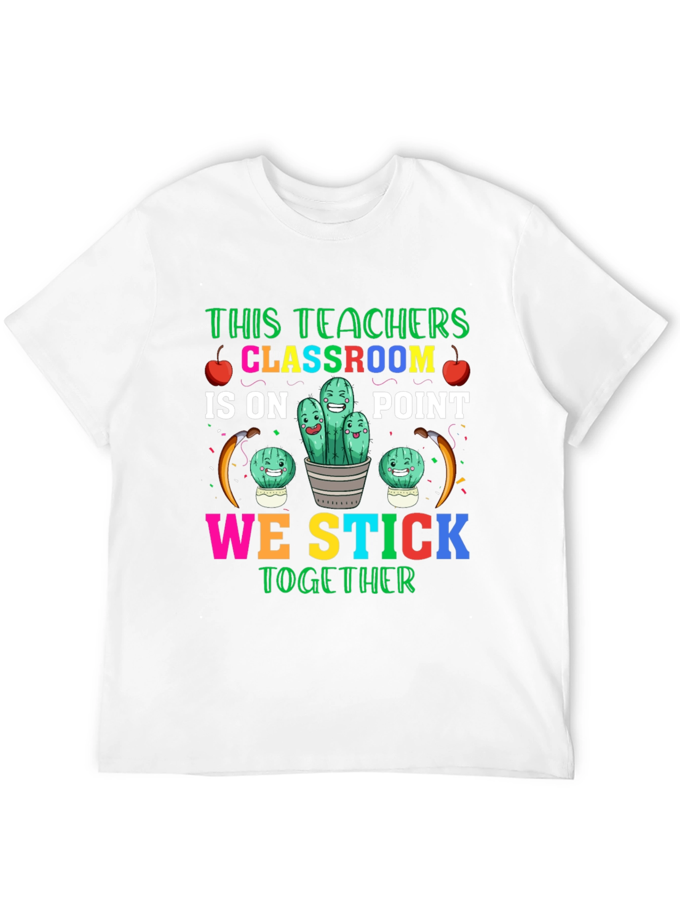 Teacher Classroom Cactus T-Shirt