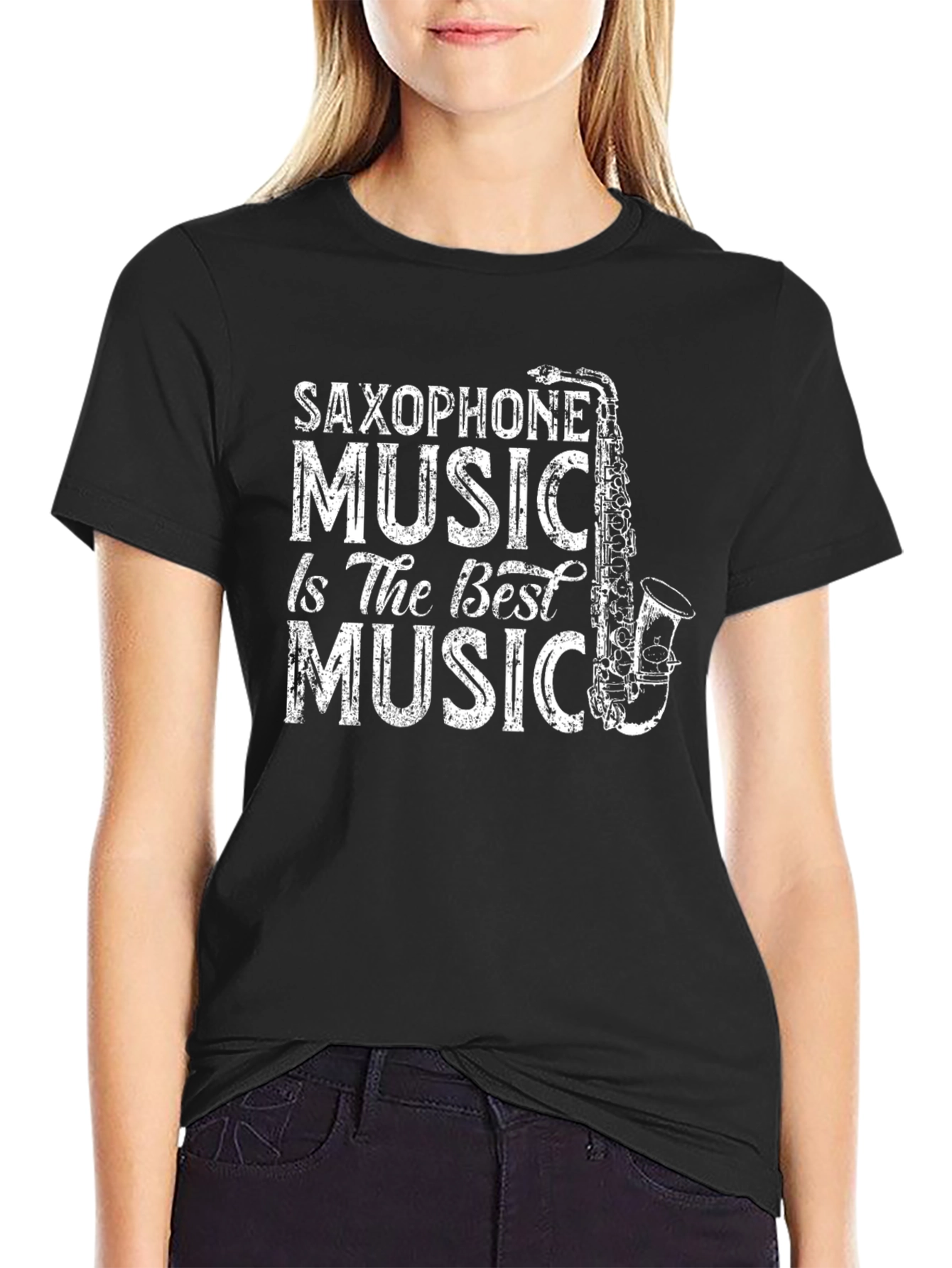 Saxophone Music T-Shirt - Best Music Tee