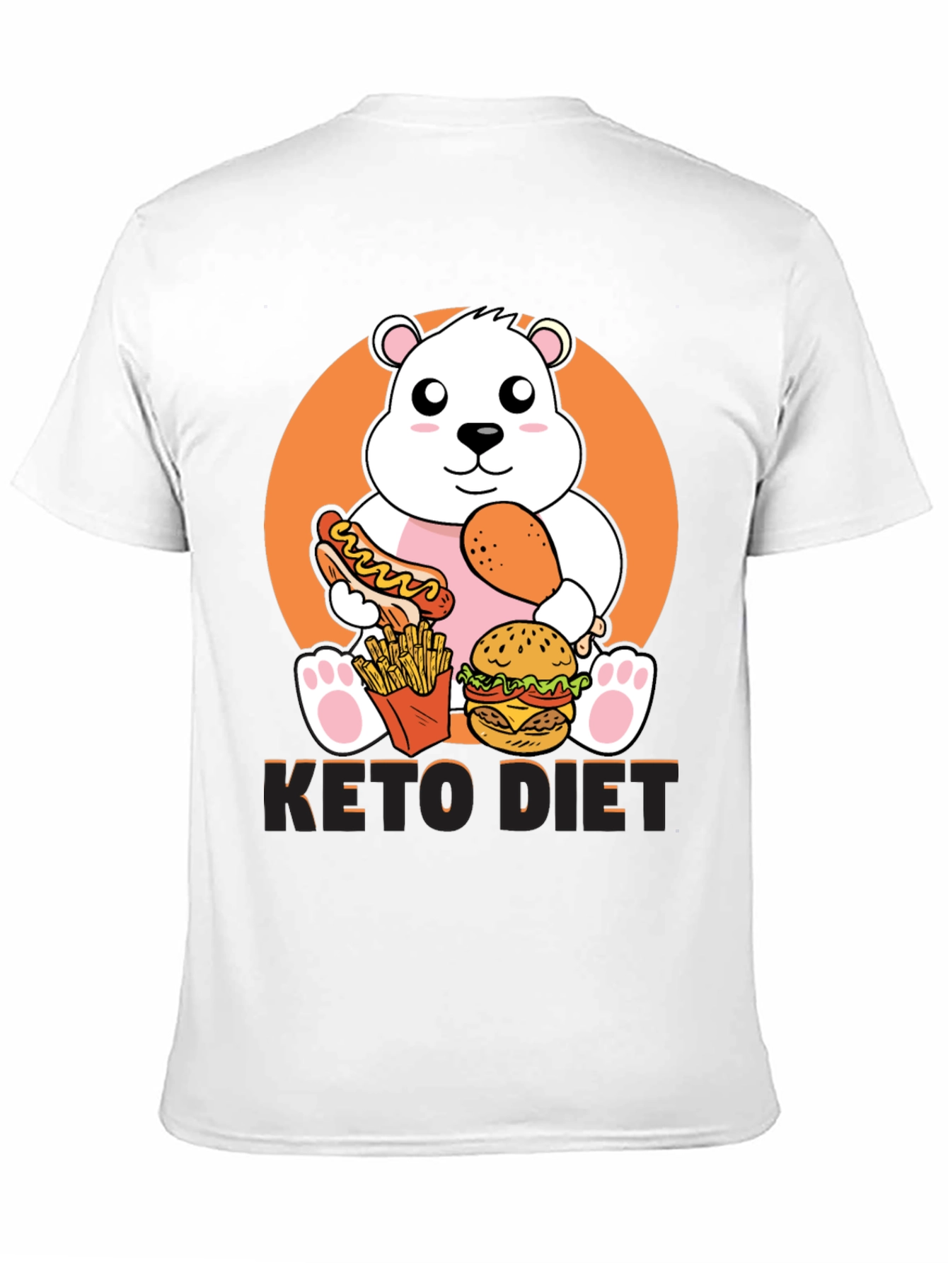 Keto Diet Funny Bear T-Shirt