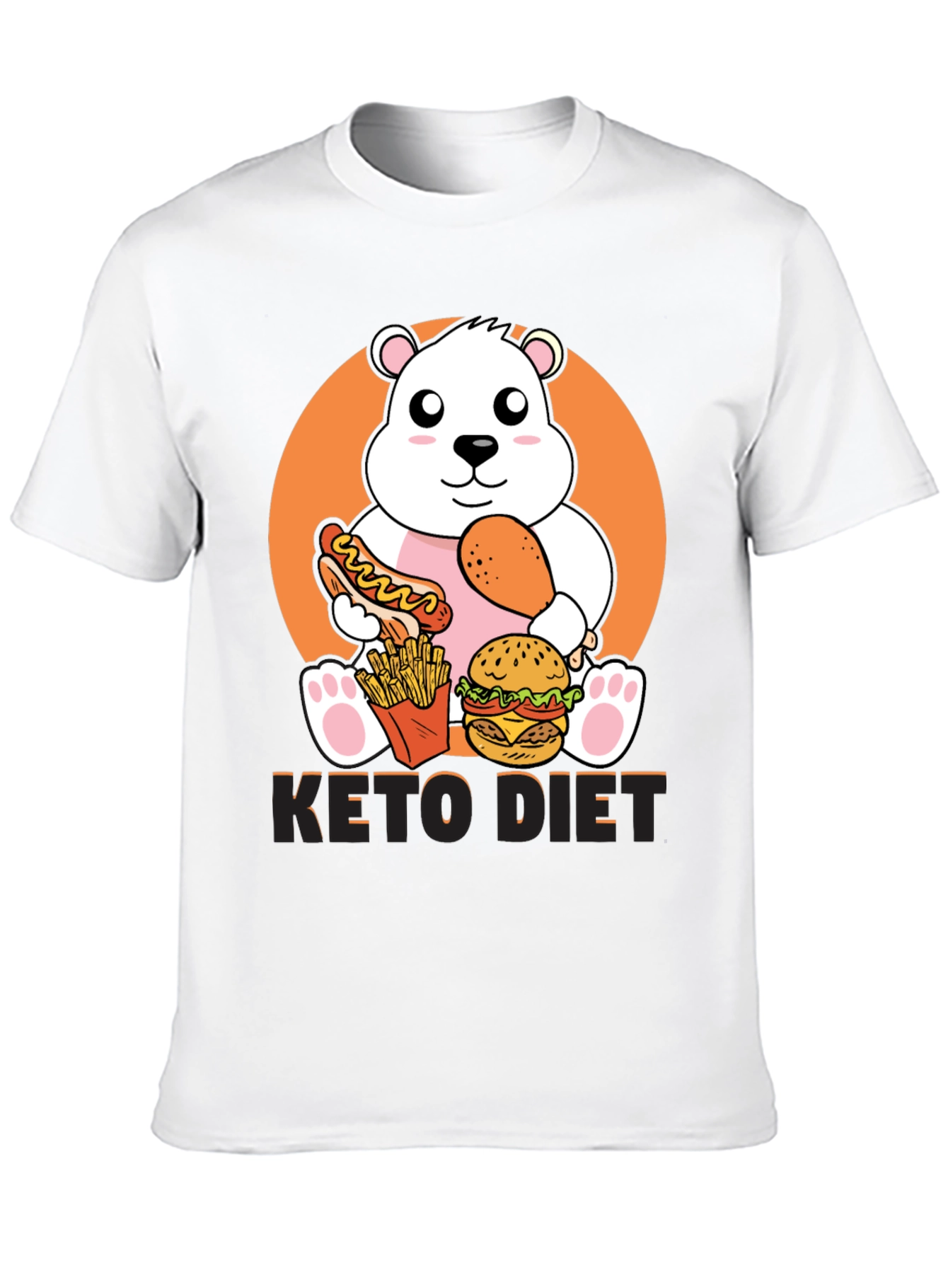 Keto Diet Funny Bear T-Shirt
