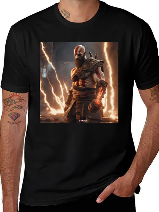 Kratos God of War Graphic Tee