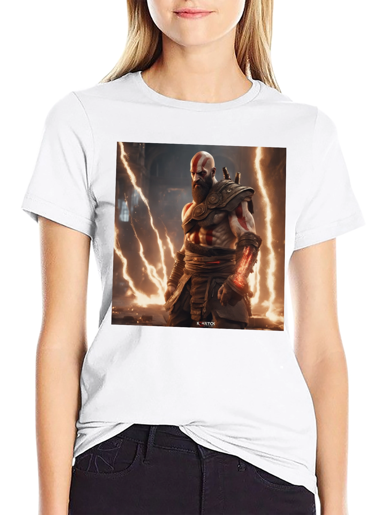 Kratos God of War Graphic Tee