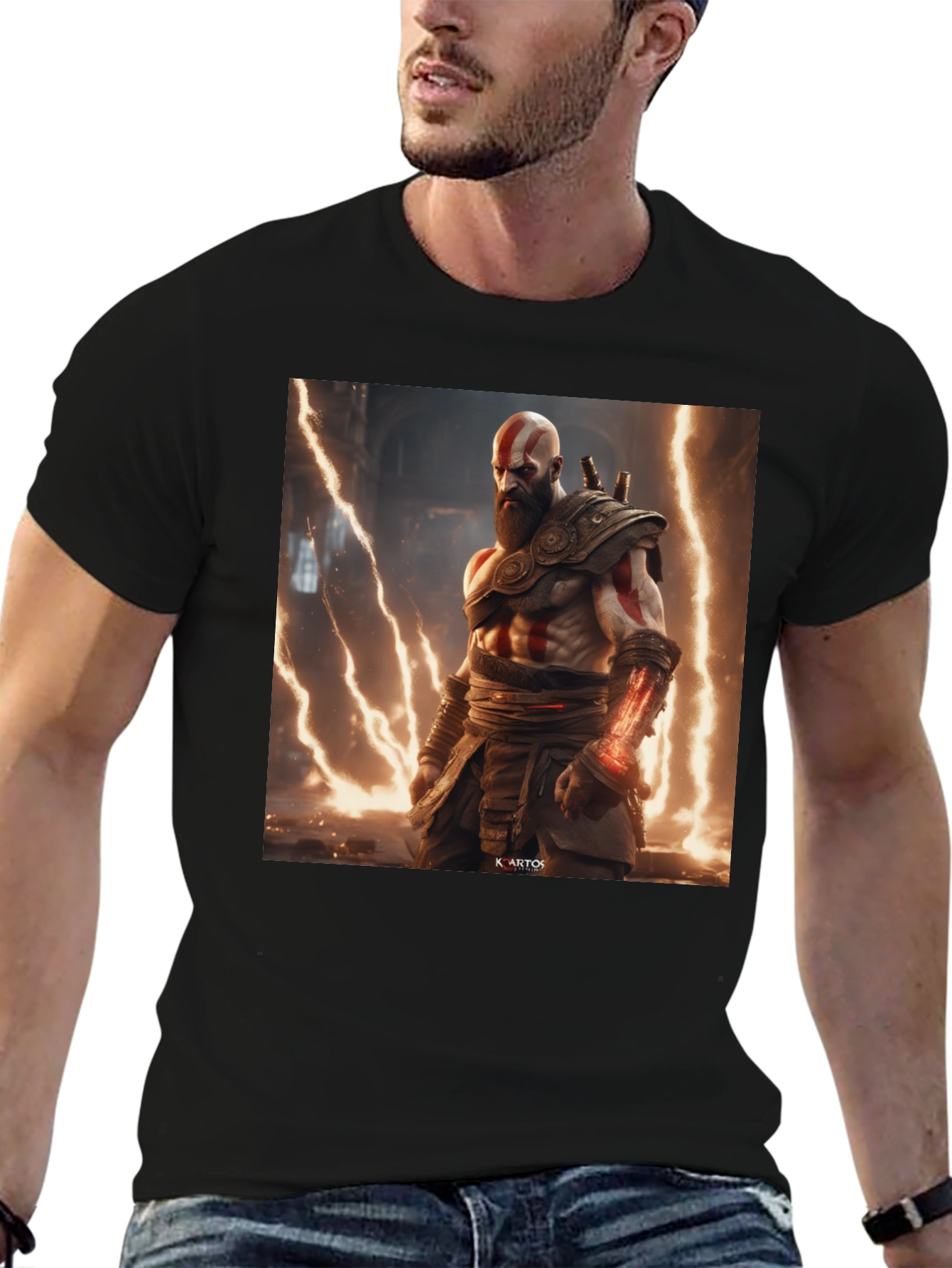 Kratos God of War Graphic Tee