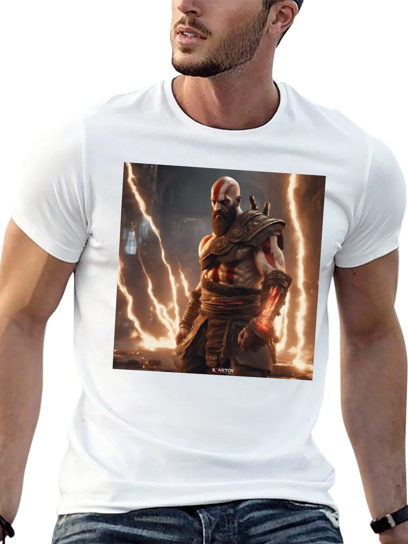 Kratos God of War Graphic Tee