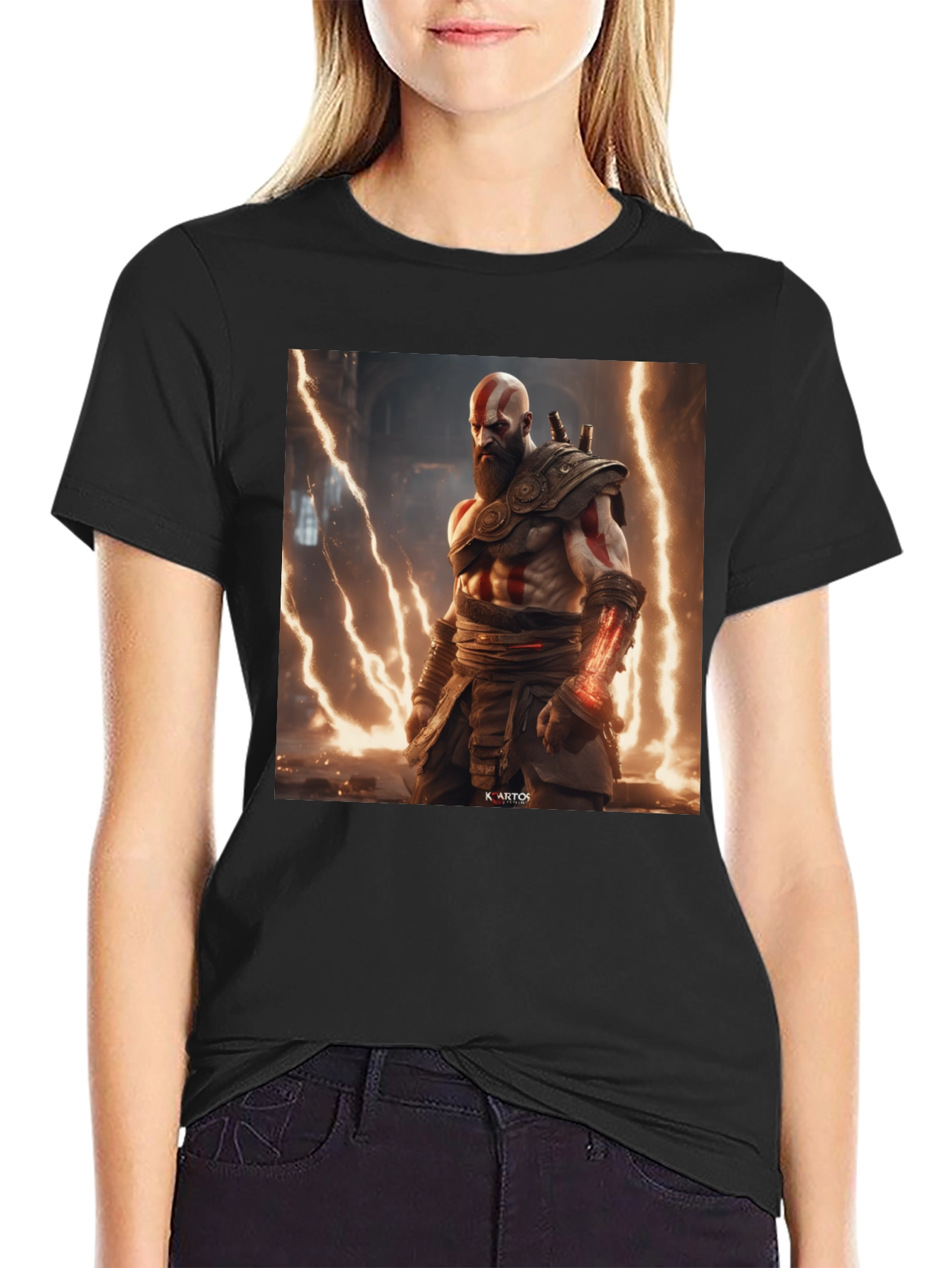 Kratos God of War Graphic Tee