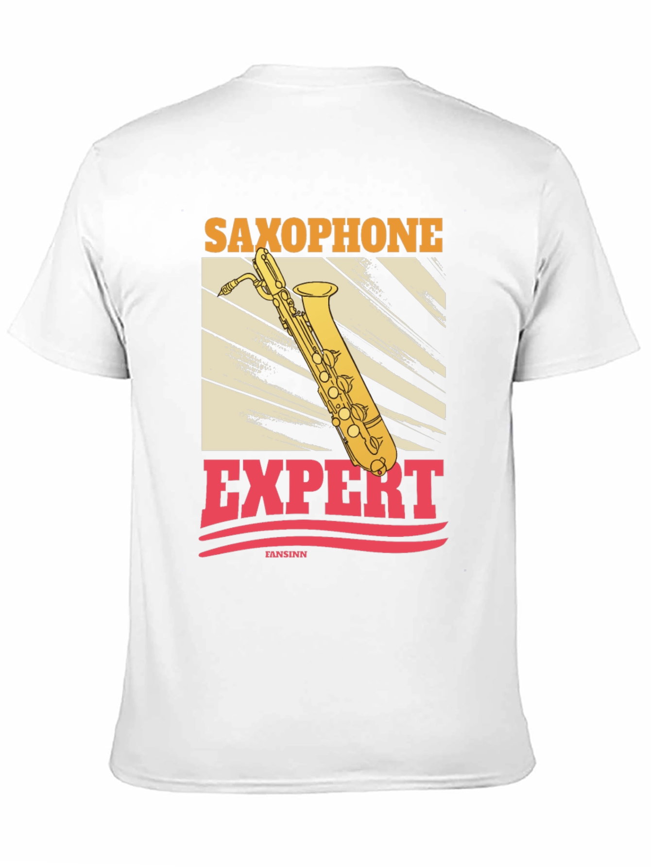 Saxophone Expert Graphic Tee - Musicians Style