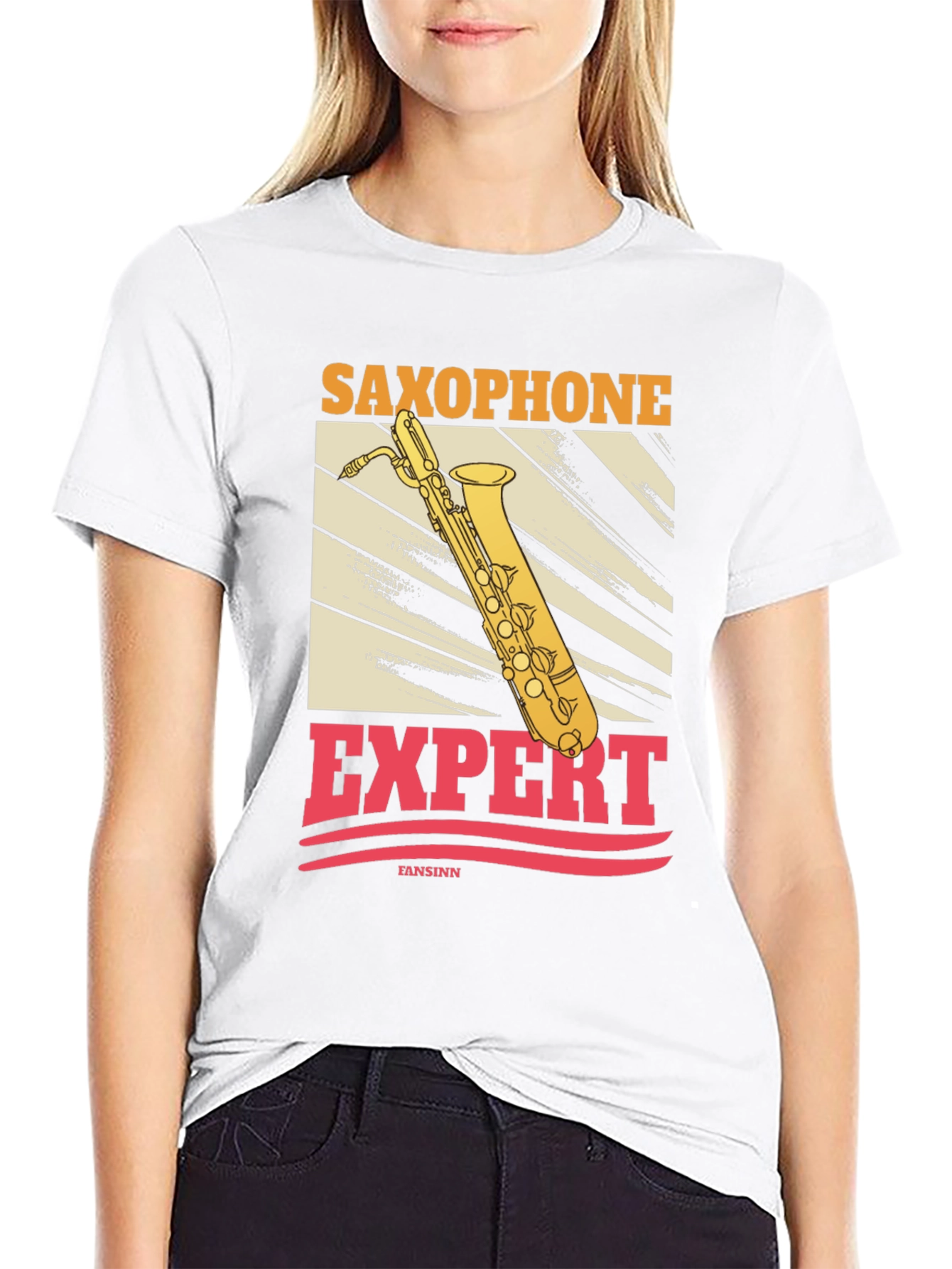Saxophone Expert Graphic Tee - Musicians Style
