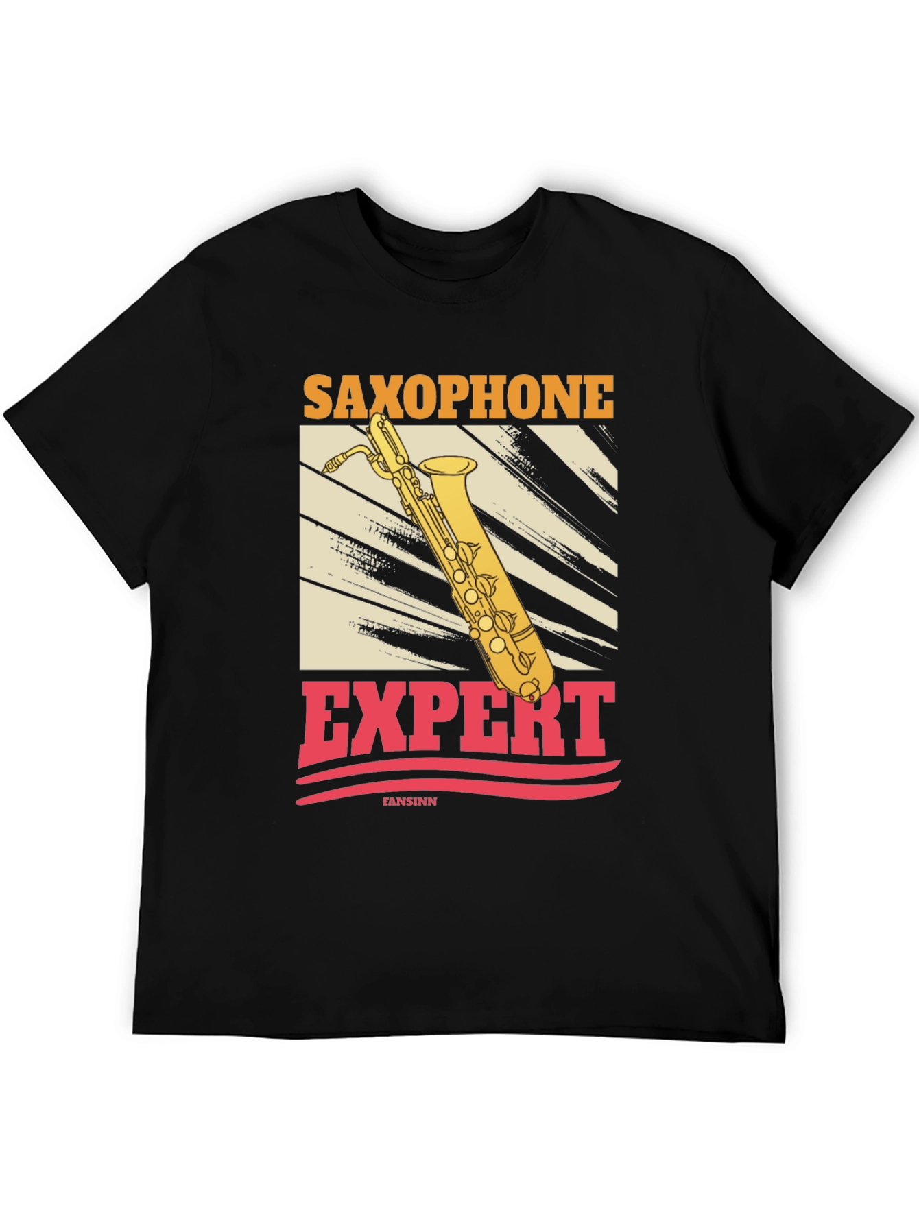 Saxophone Expert Graphic Tee - Musicians Style