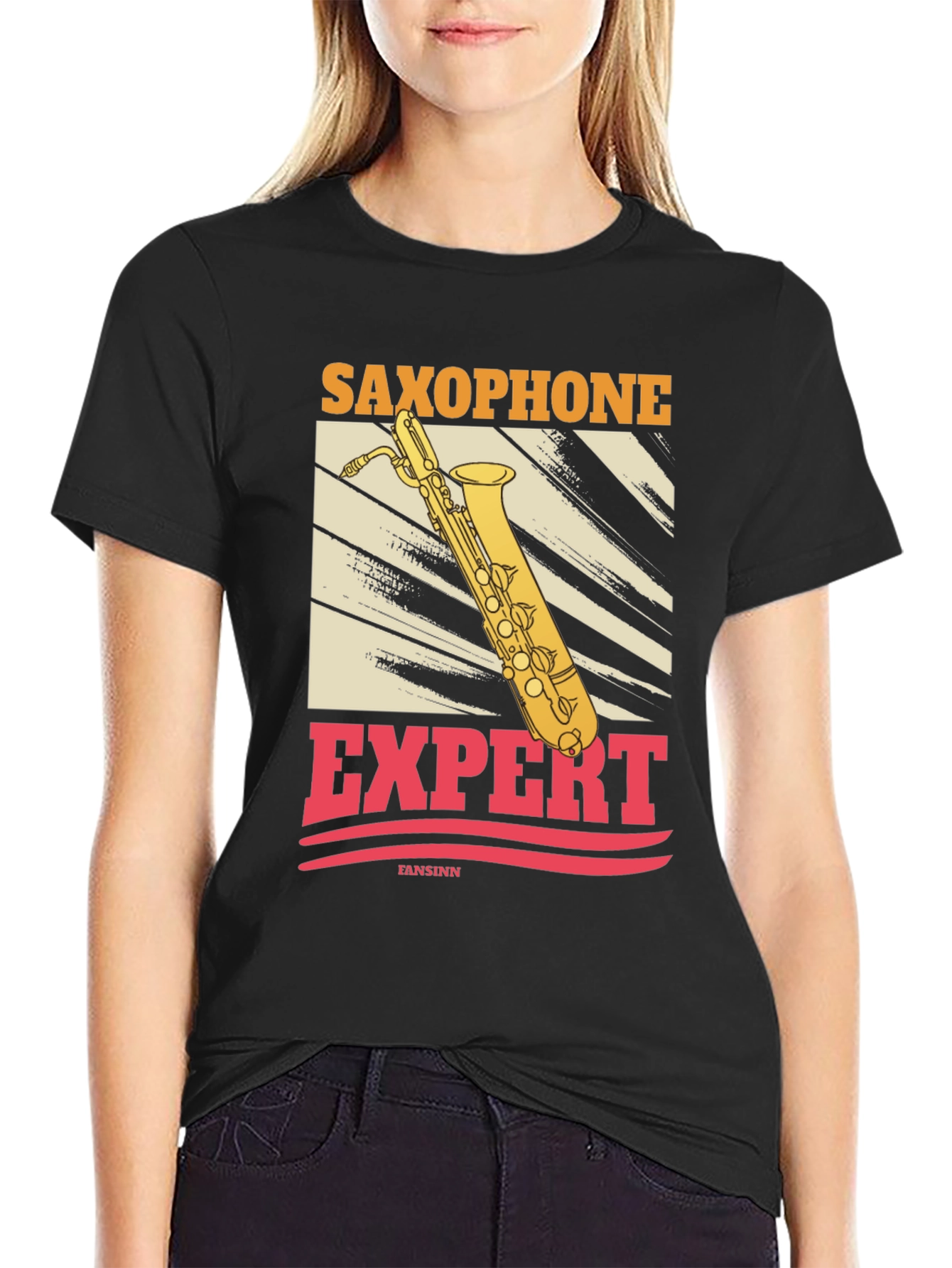 Saxophone Expert Graphic Tee - Musicians Style