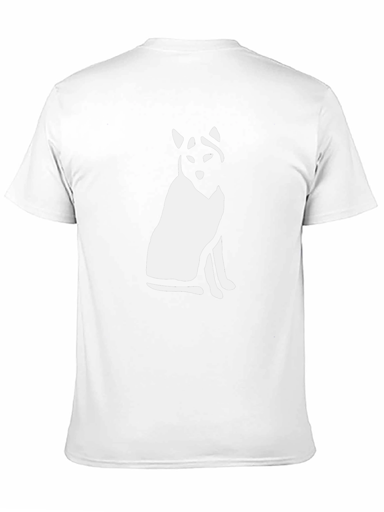 Cool Cat Graphic Tee - Black Cotton Blend