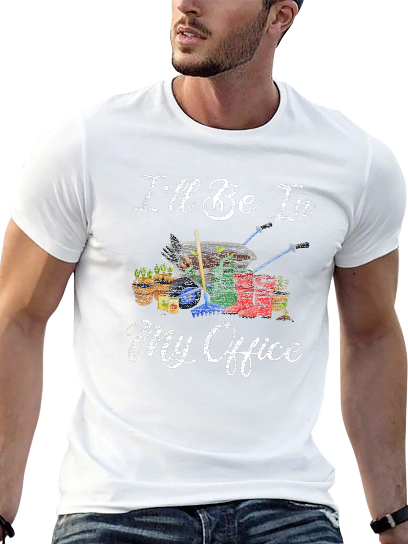 Gardening T-Shirt - Ill Be In My Office