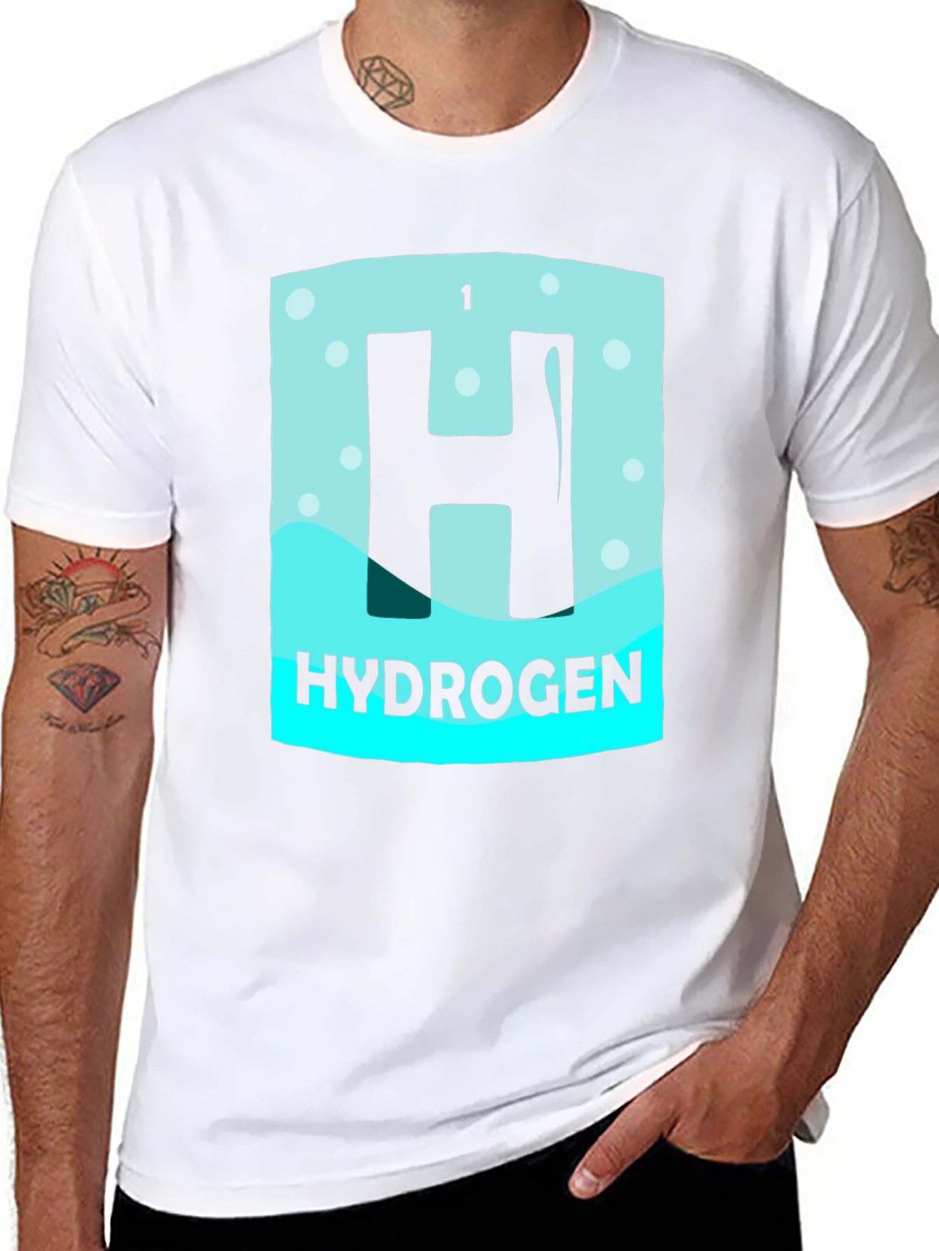 Hydrogen Element T-Shirt - Science Tee