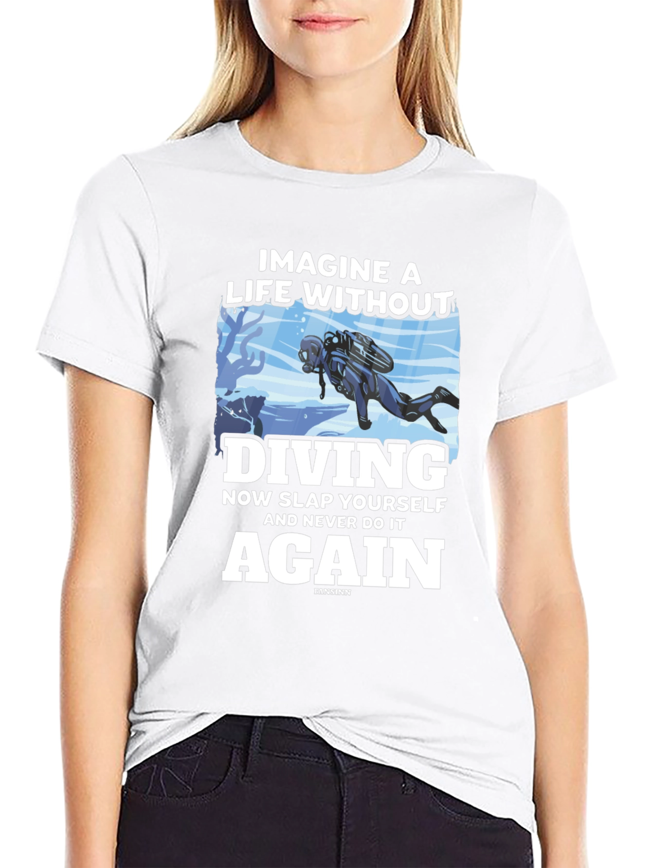 Diving T-Shirt: Imagine a Life Without Diving