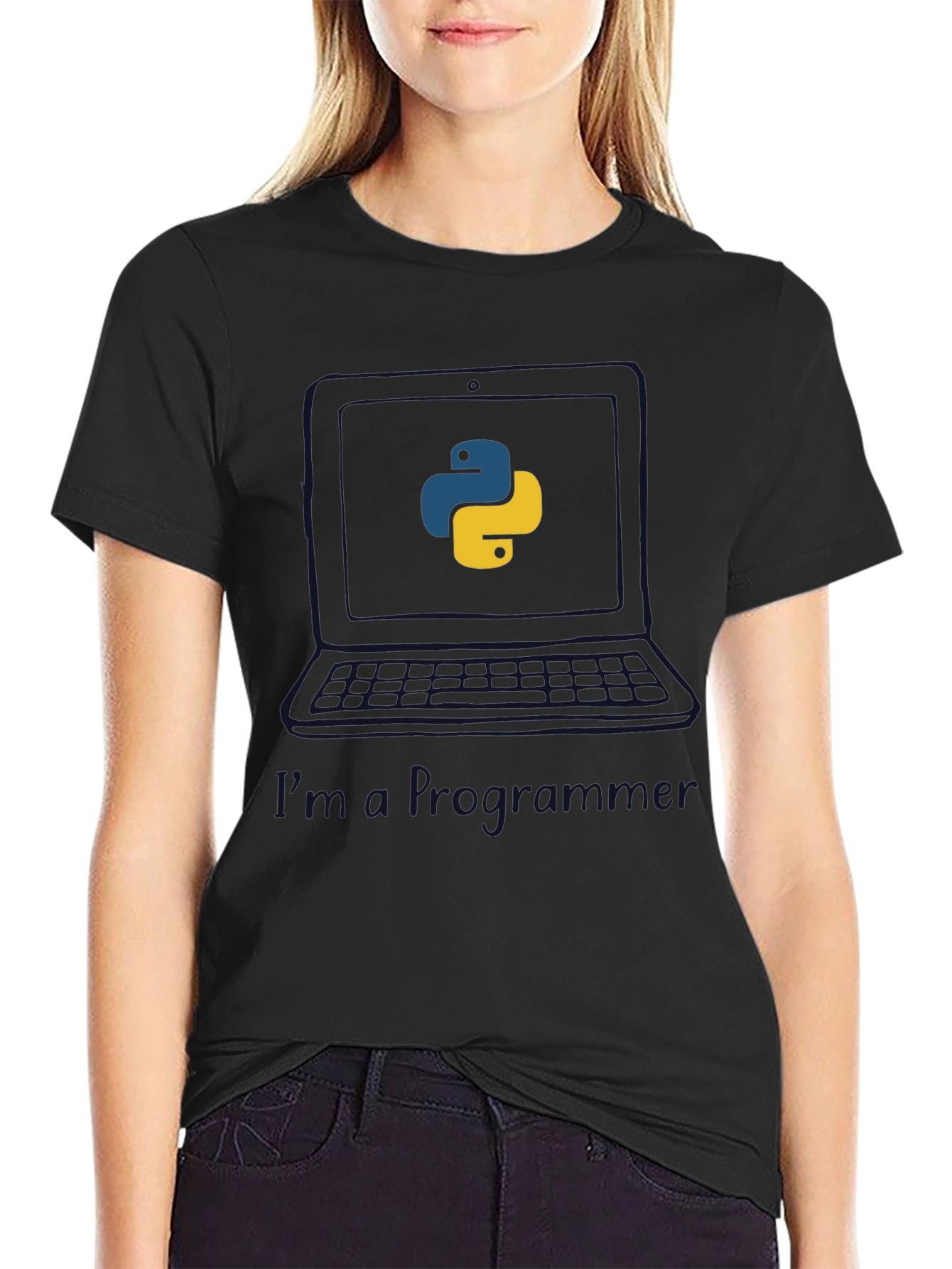 Python Programmer T-Shirt - Coding Design