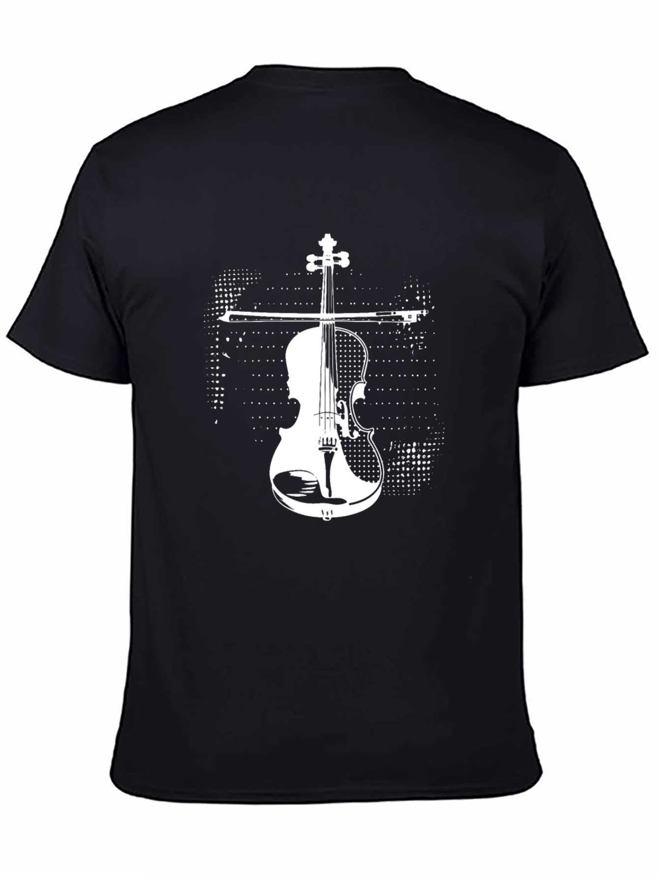 Violin Graphic T-Shirt - Music Lover Tee