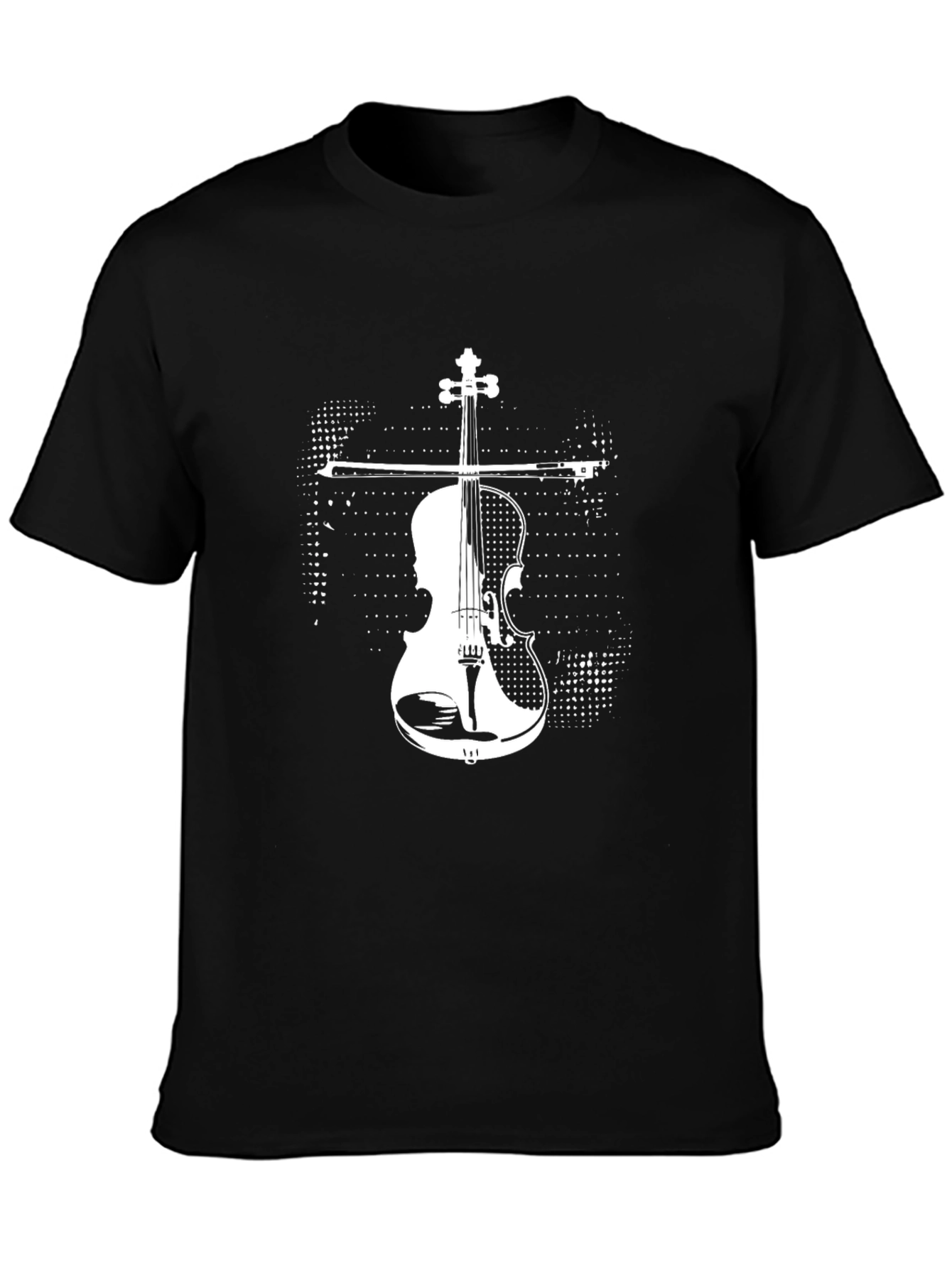 Violin Graphic T-Shirt - Music Lover Tee