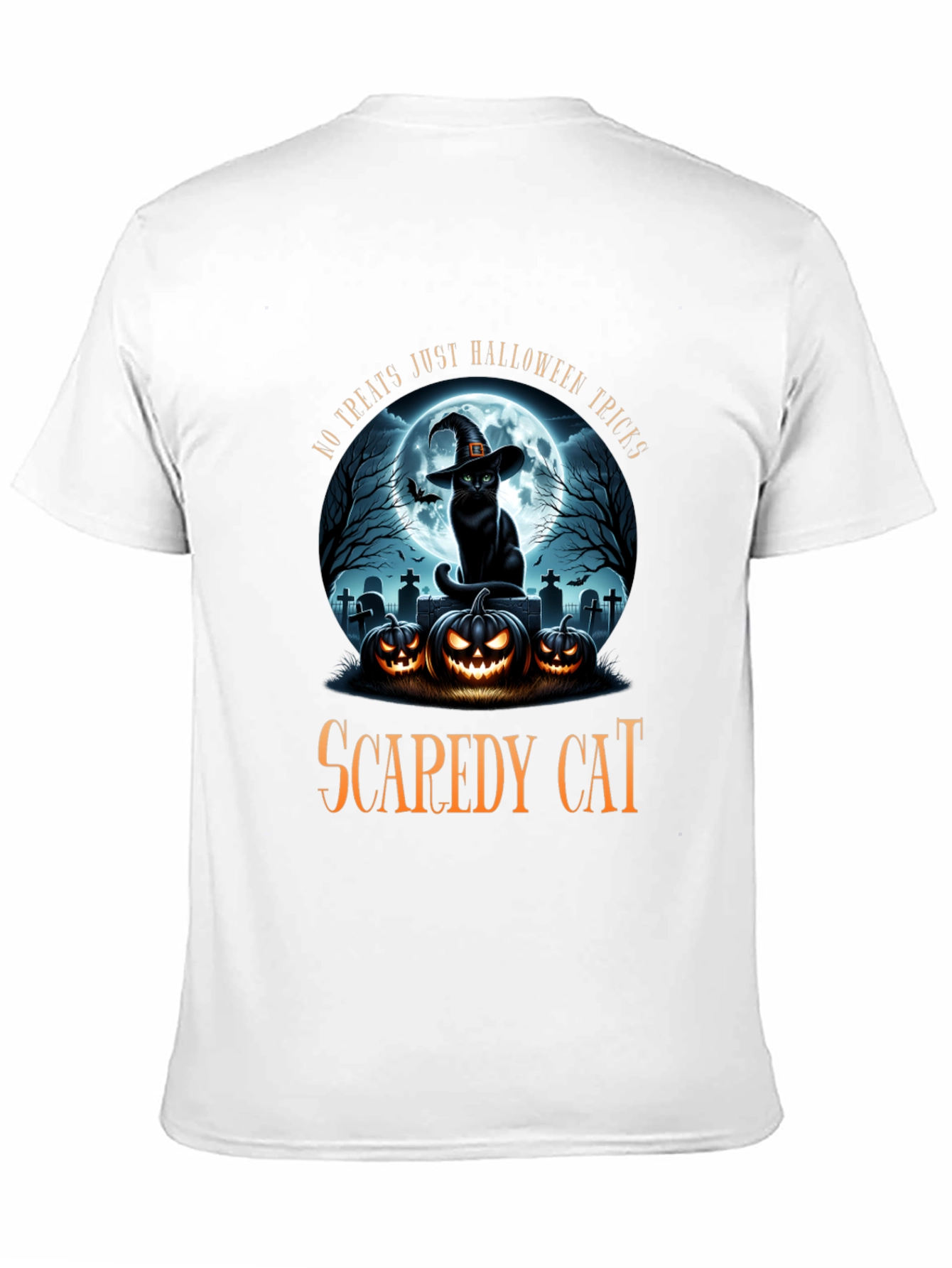 Halloween Cat T-Shirt - Scarey Cat Spices