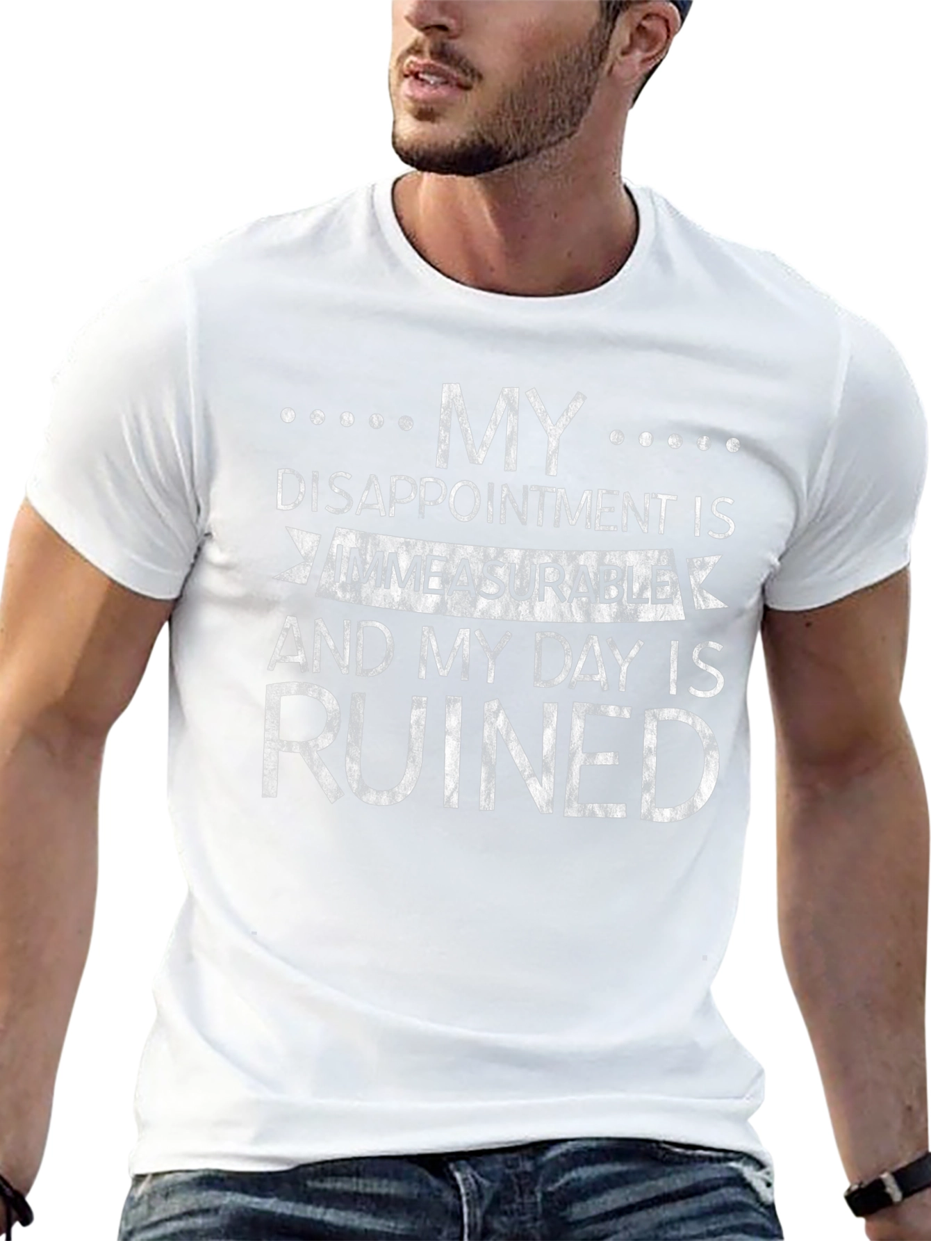 Funny Graphic Tee - Immeasurable Disappointment T-Shirt