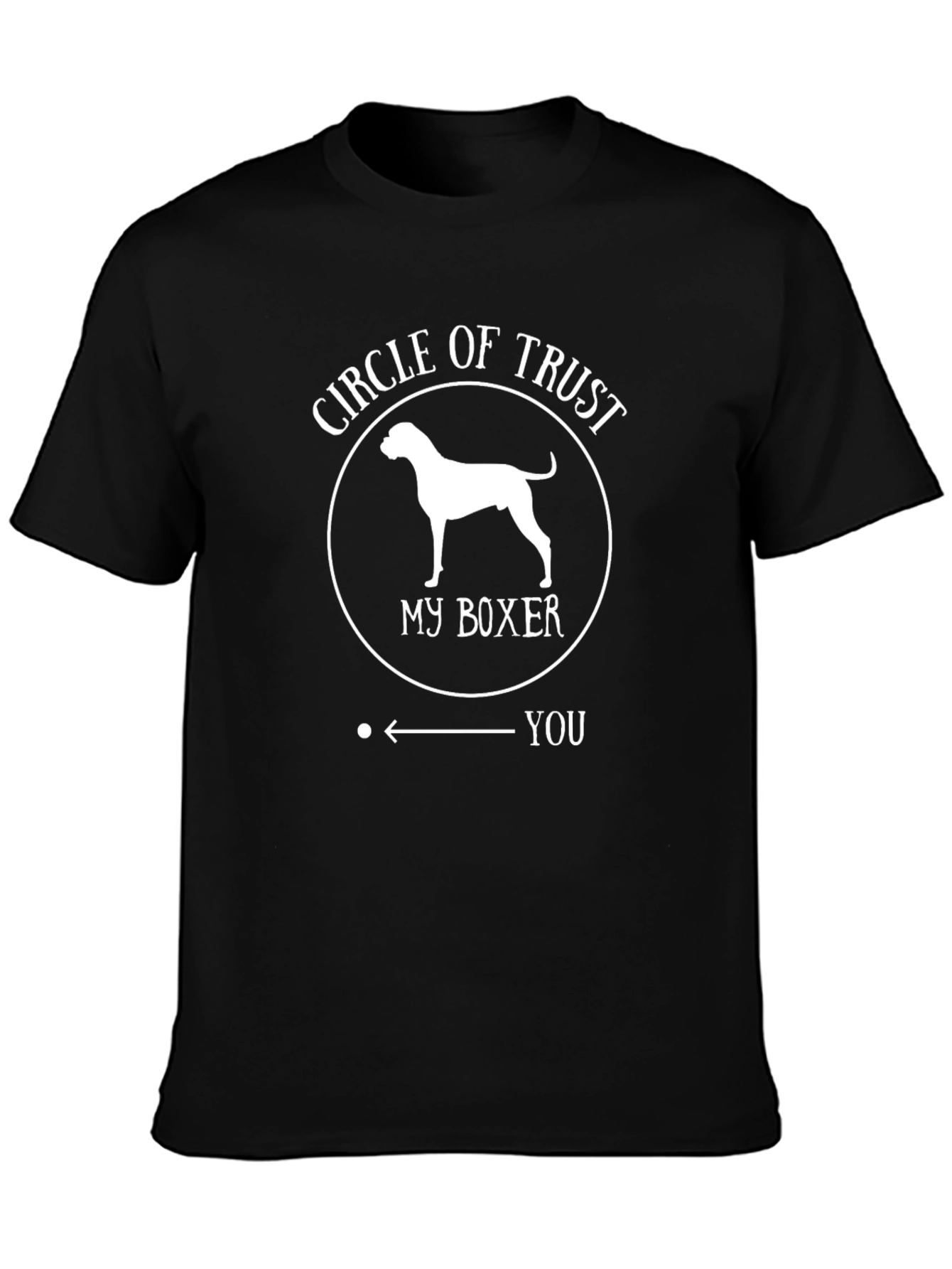 Circle of Trust Boxer Dog T-Shirt