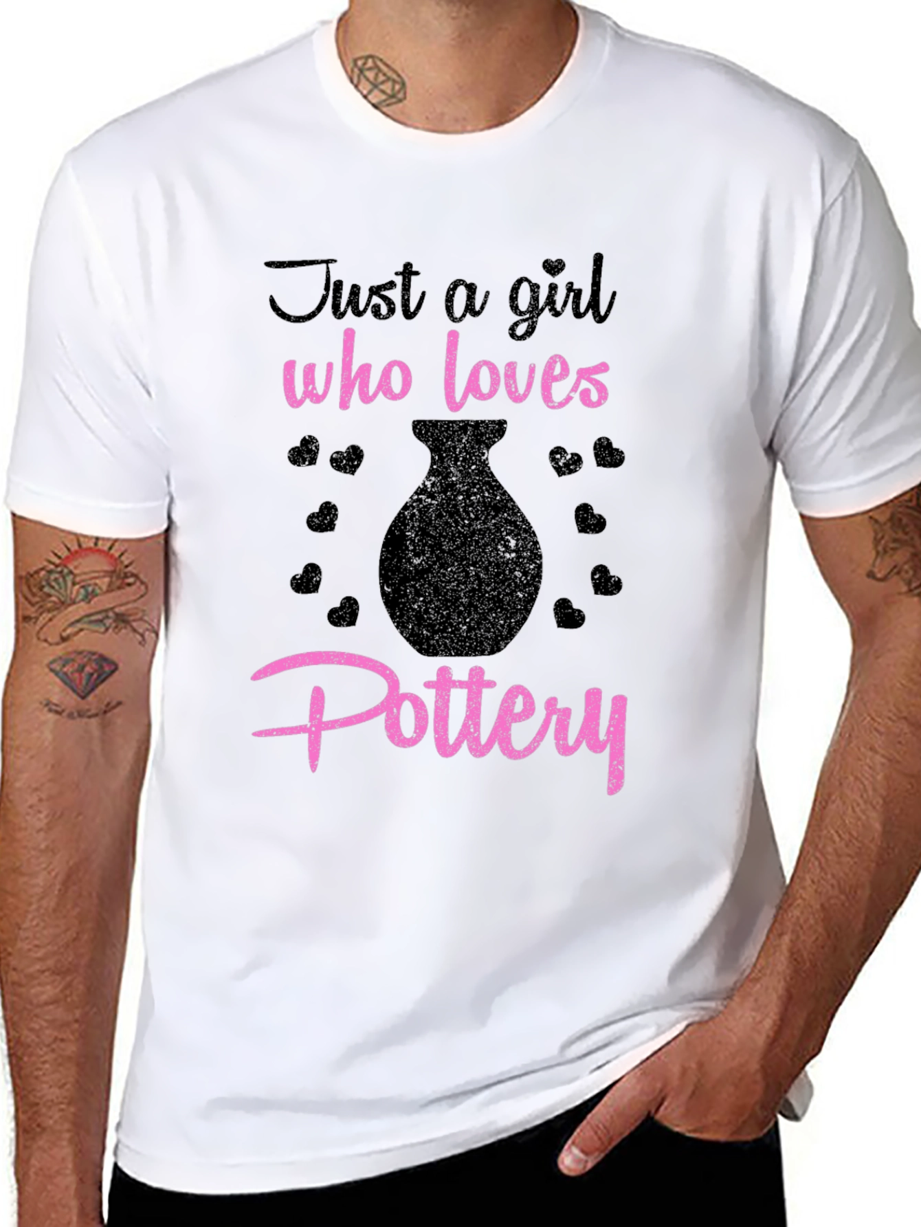 Just A Girl Who Loves Pottery T-Shirt
