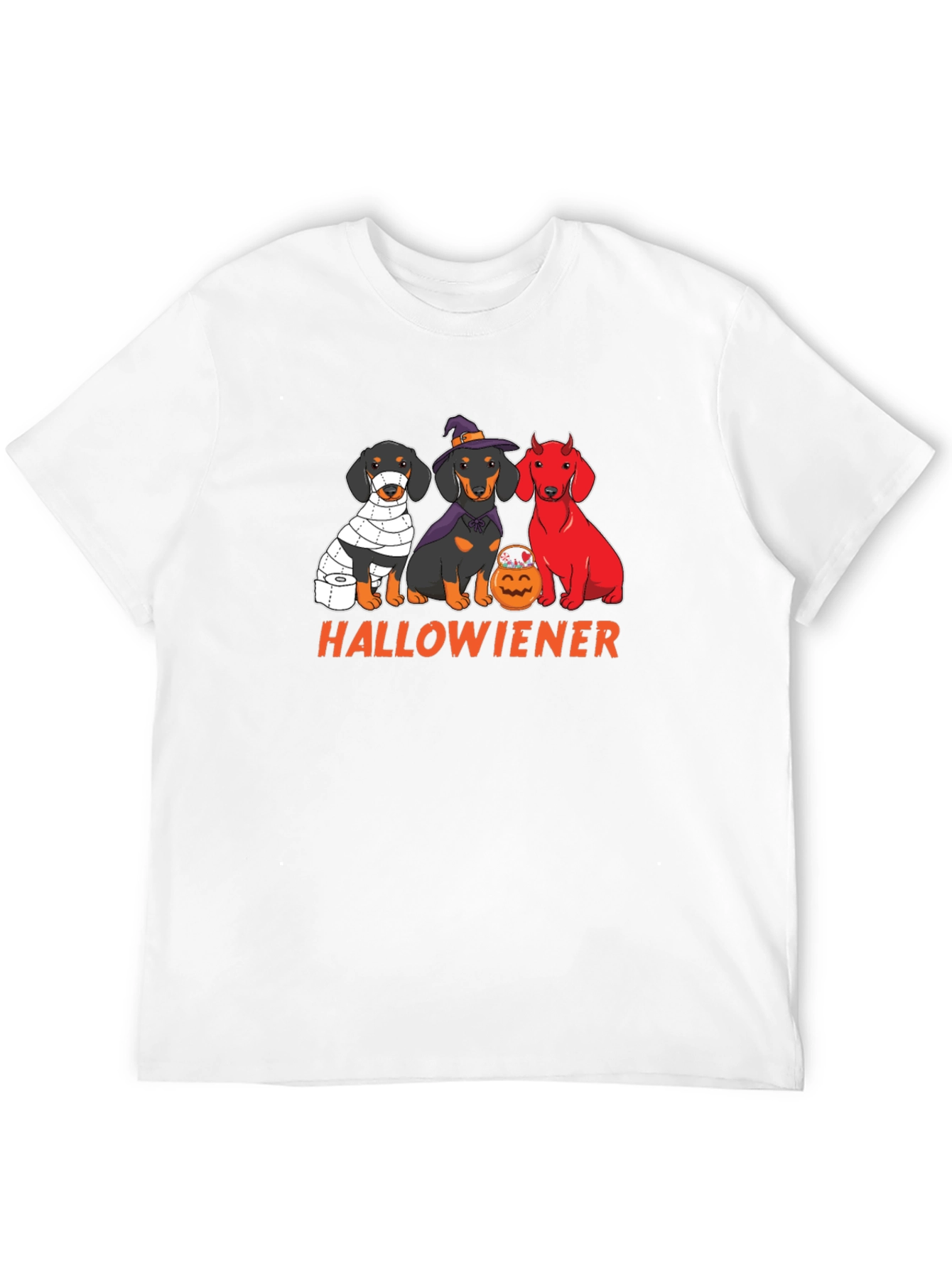 Hallowiener Dachshund Halloween T-Shirt