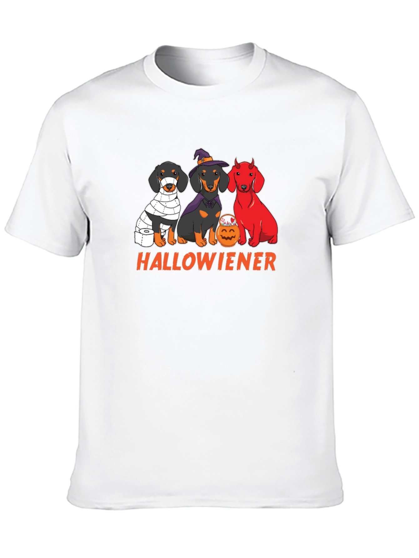 Hallowiener Dachshund Halloween T-Shirt