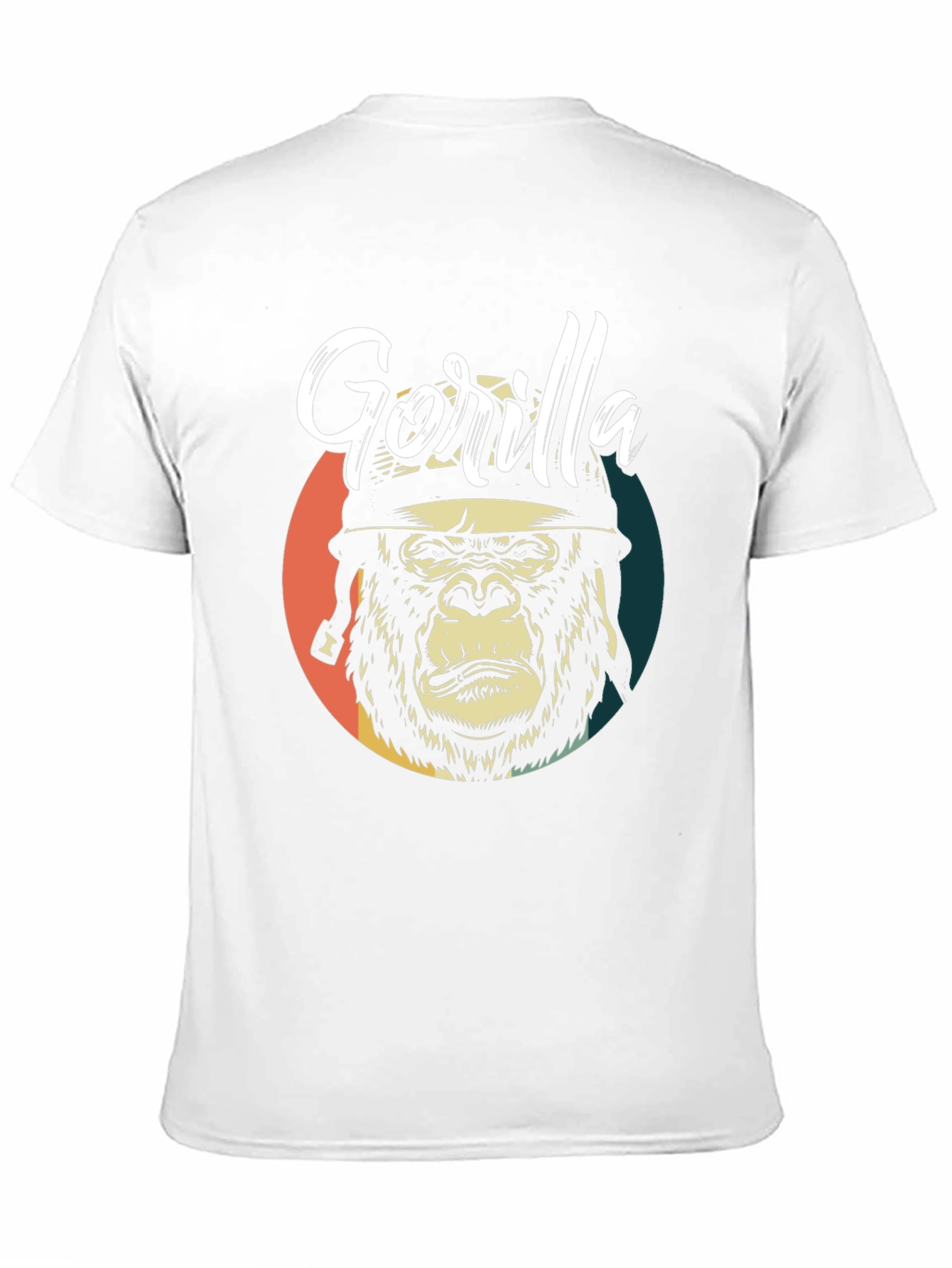Gorilla Graphic Tee - Retro Style