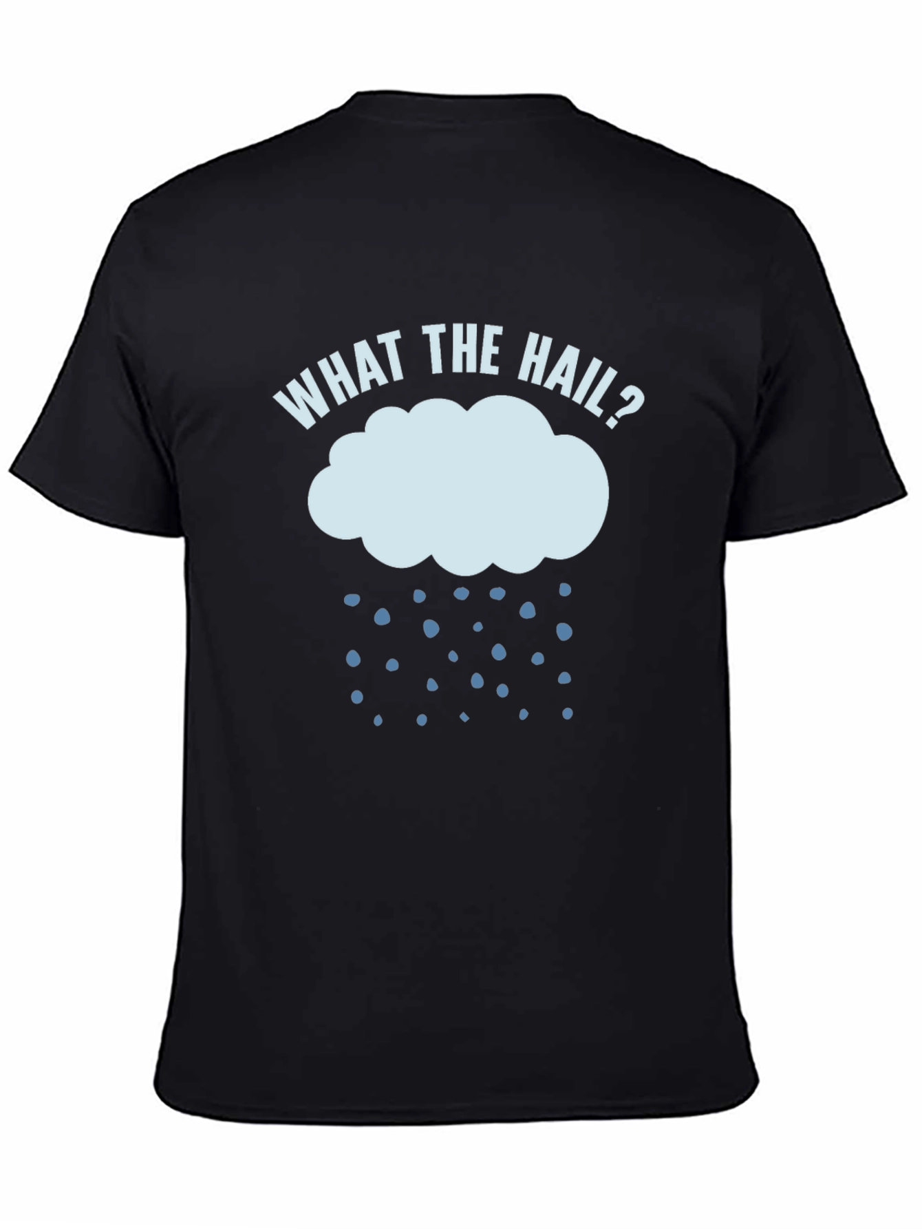 What The Hail? Funny Weather T-Shirt