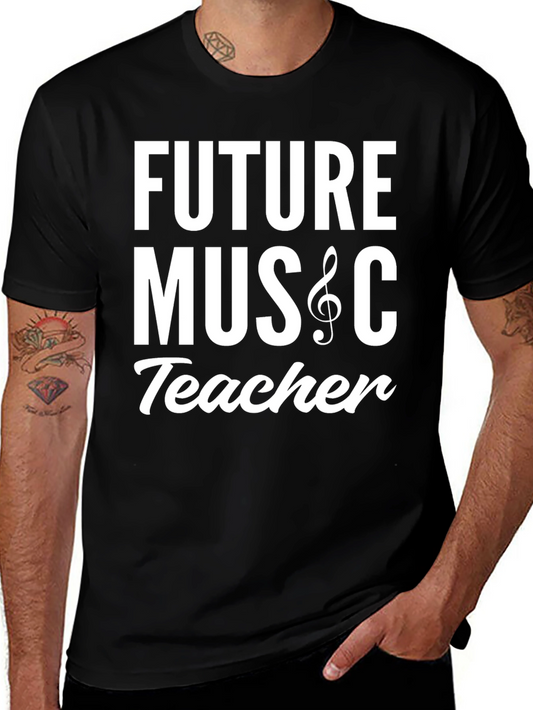 Future Music Teacher Graphic T-Shirt
