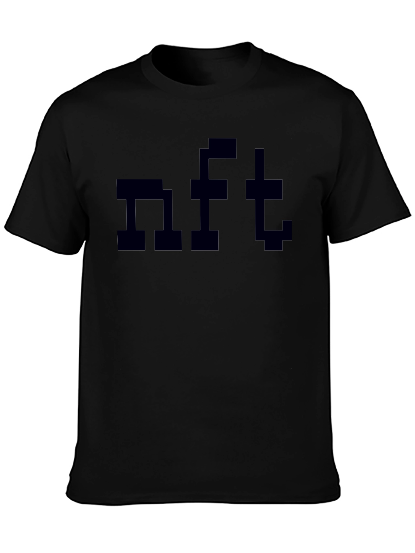Pixelated NFT T-Shirt - Black Graphic Tee