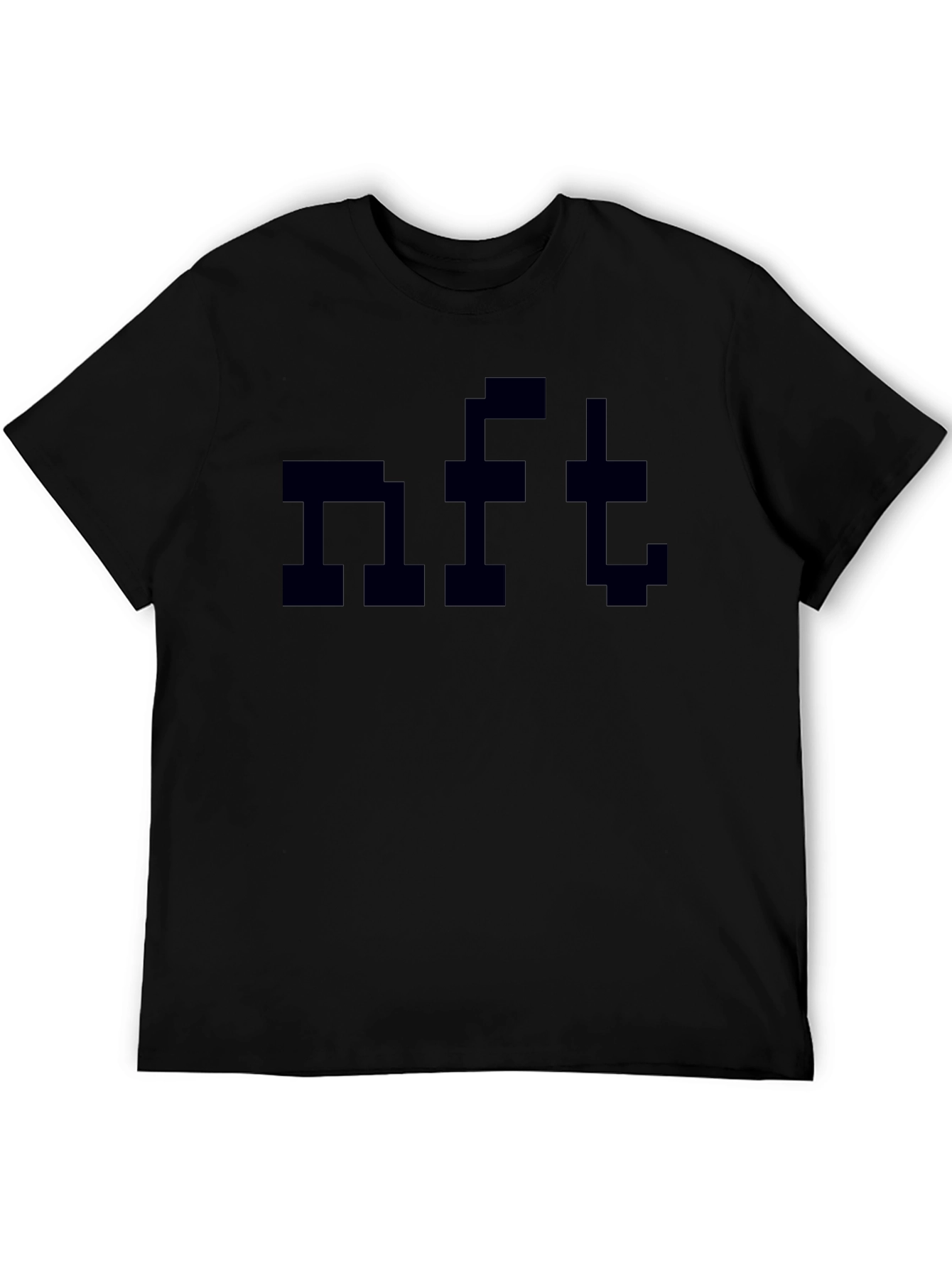 Pixelated NFT T-Shirt - Black Graphic Tee