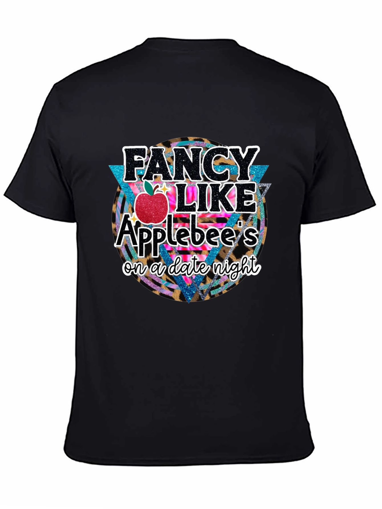 Fancy Like Applebees Date Night Graphic Tee